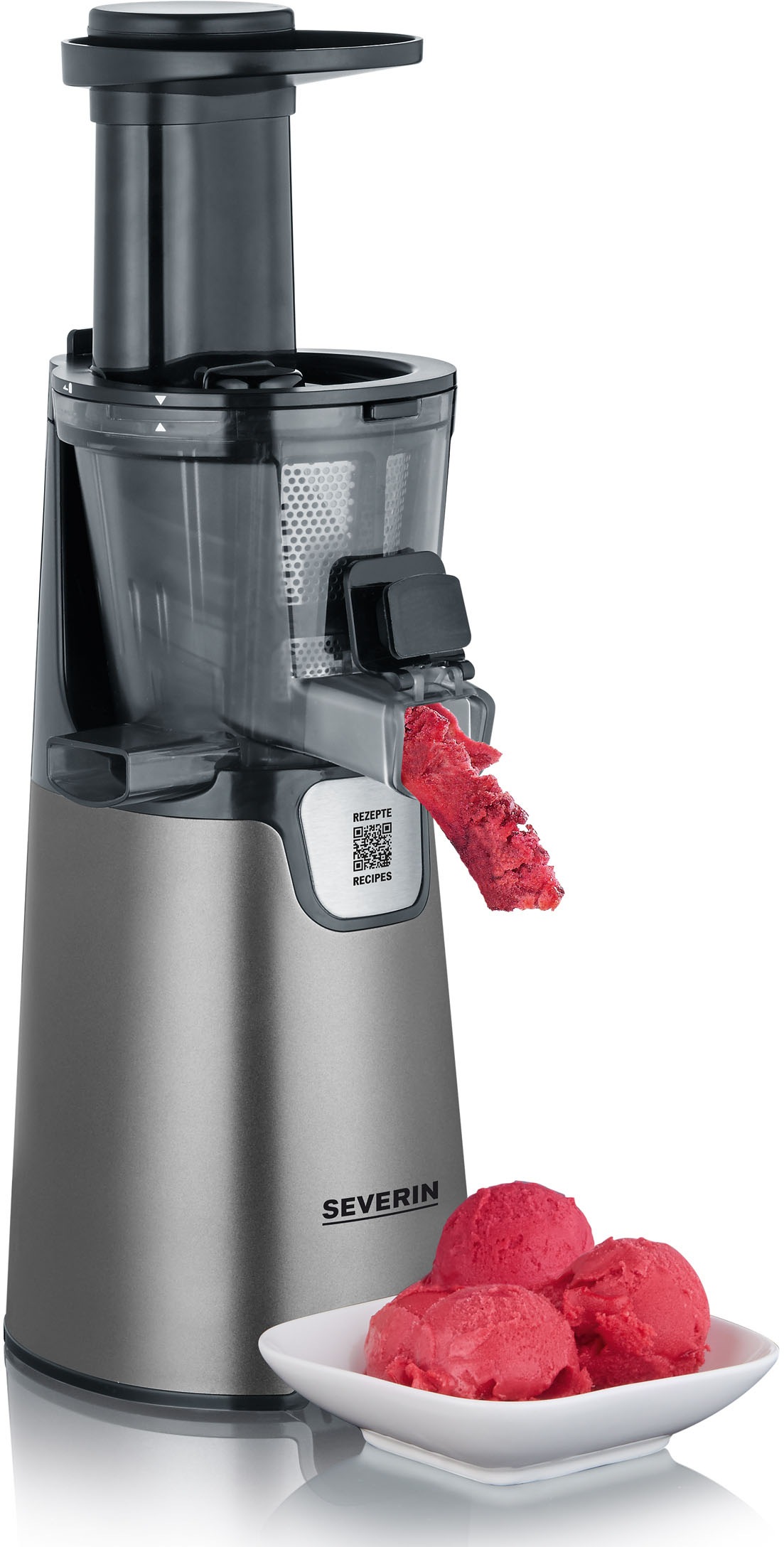 Severin Slow Juicer "ES 3571" 150 W für Säfte, Sorbets, Marmelade uvm., mit günstig online kaufen
