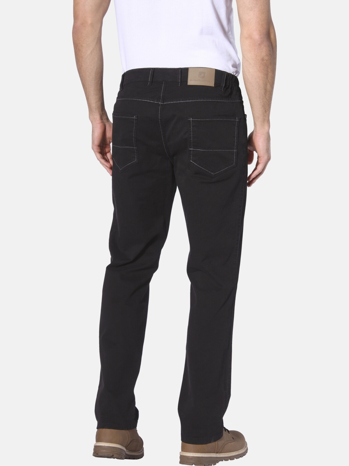 Jan Vanderstorm 5-Pocket-Hose »Tiefbundhose SKANNI«, (1 tlg.)
