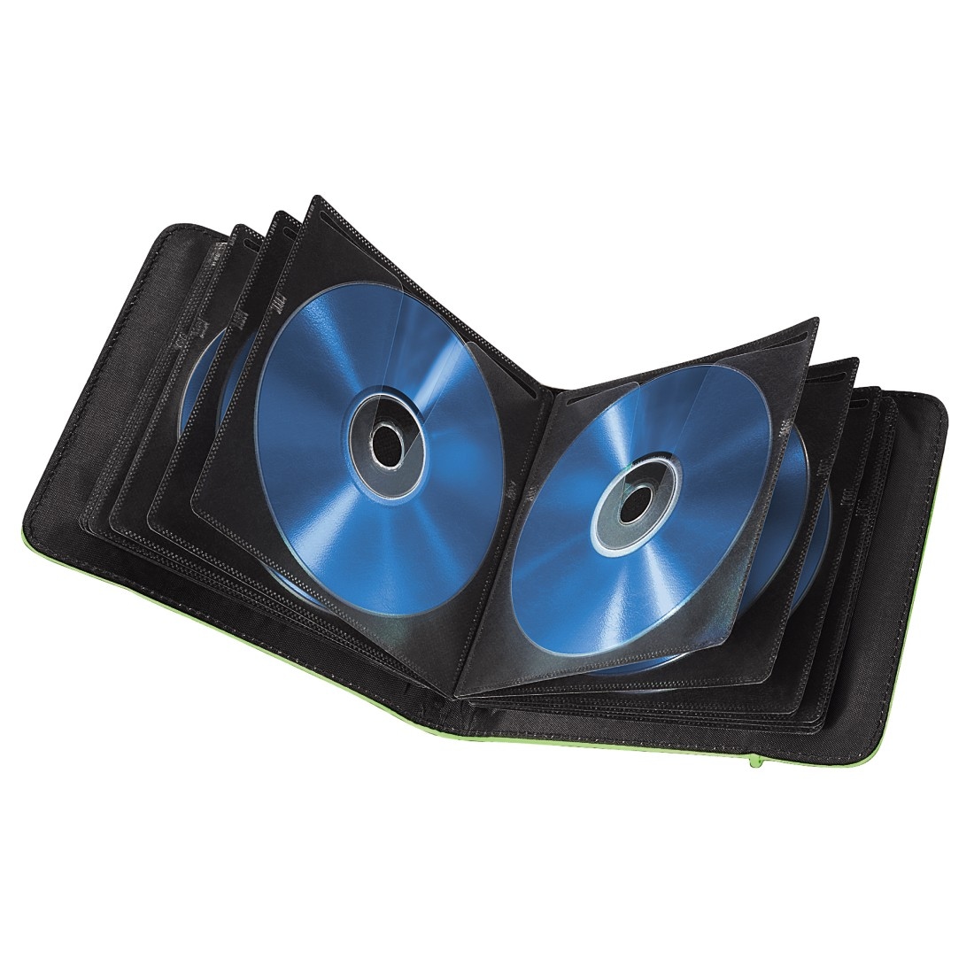Hama DVD-Hülle »CD DVD Blu-ray Tasche, Schutzhülle Up to Fashion für 24 Discs, Grün«