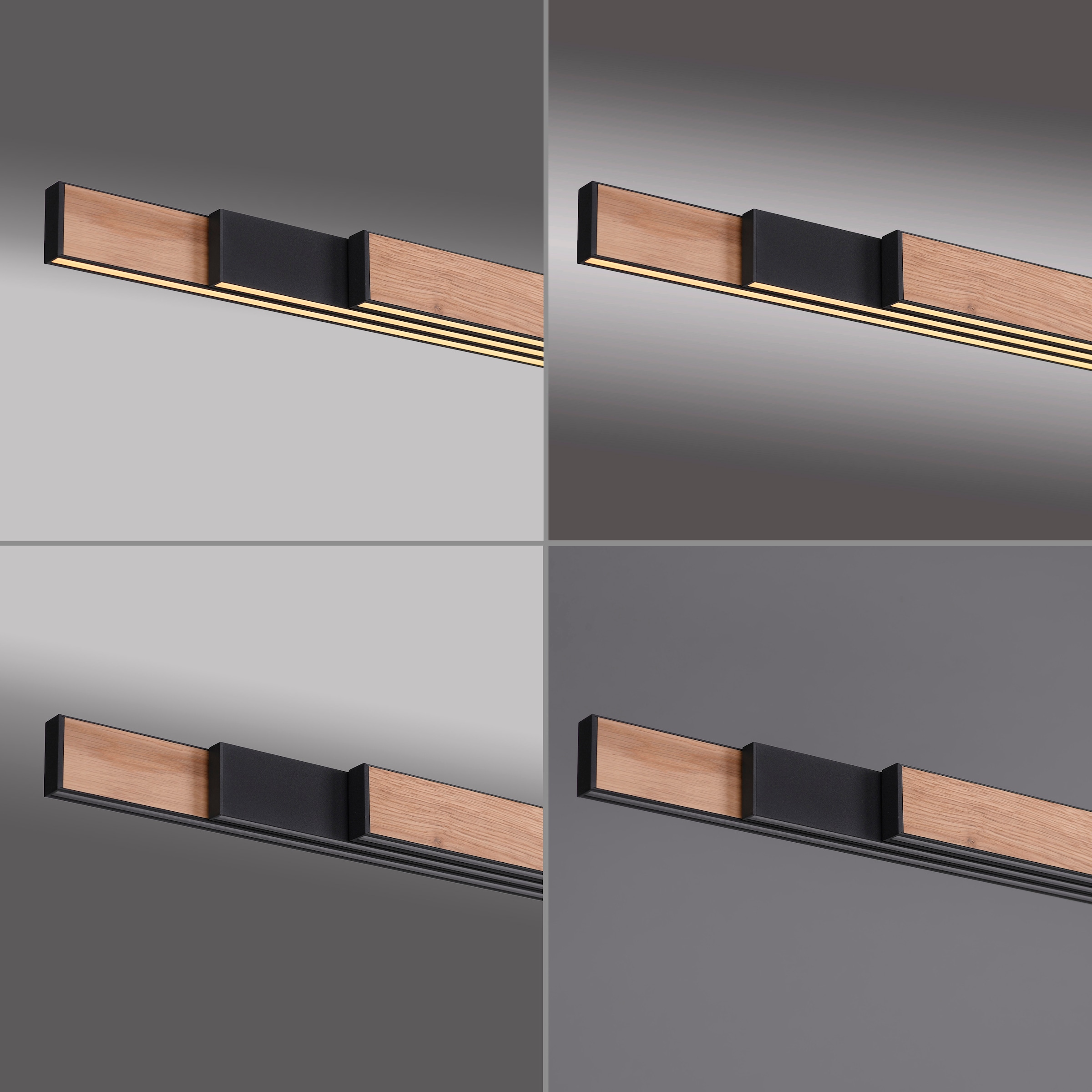 Paul Neuhaus LED Pendelleuchte »ADRIANA SQUARE« LED-Board 1 Stk. warmweiß - kaltweiß Up- & Downlight, Comfort Lift, ausziehbar 120-179cm, CCT + dimmbar