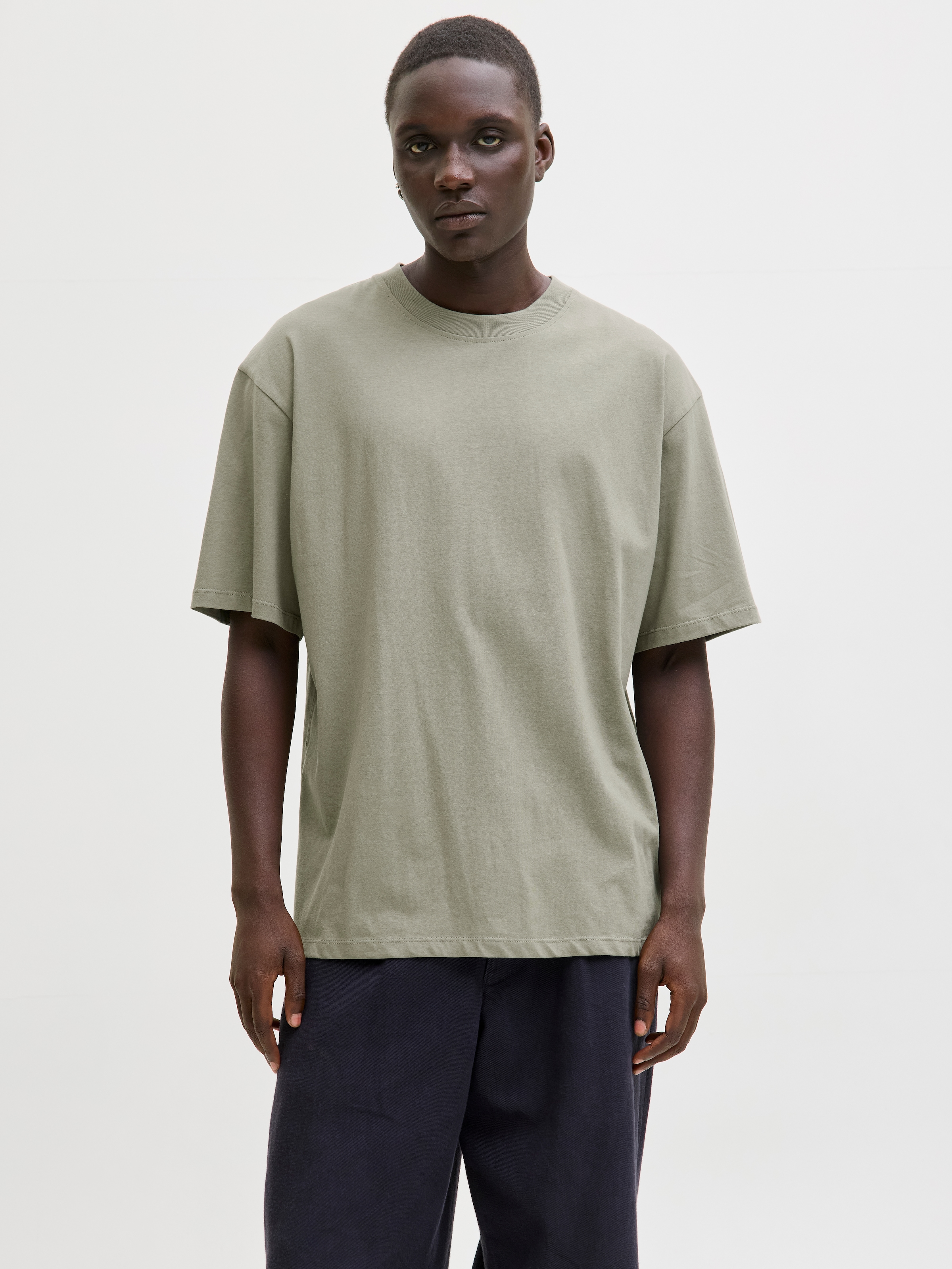 Jack & Jones Oversize-Shirt "JJEBRADLEY Oversize T-Shirt mit klassischem Ru günstig online kaufen