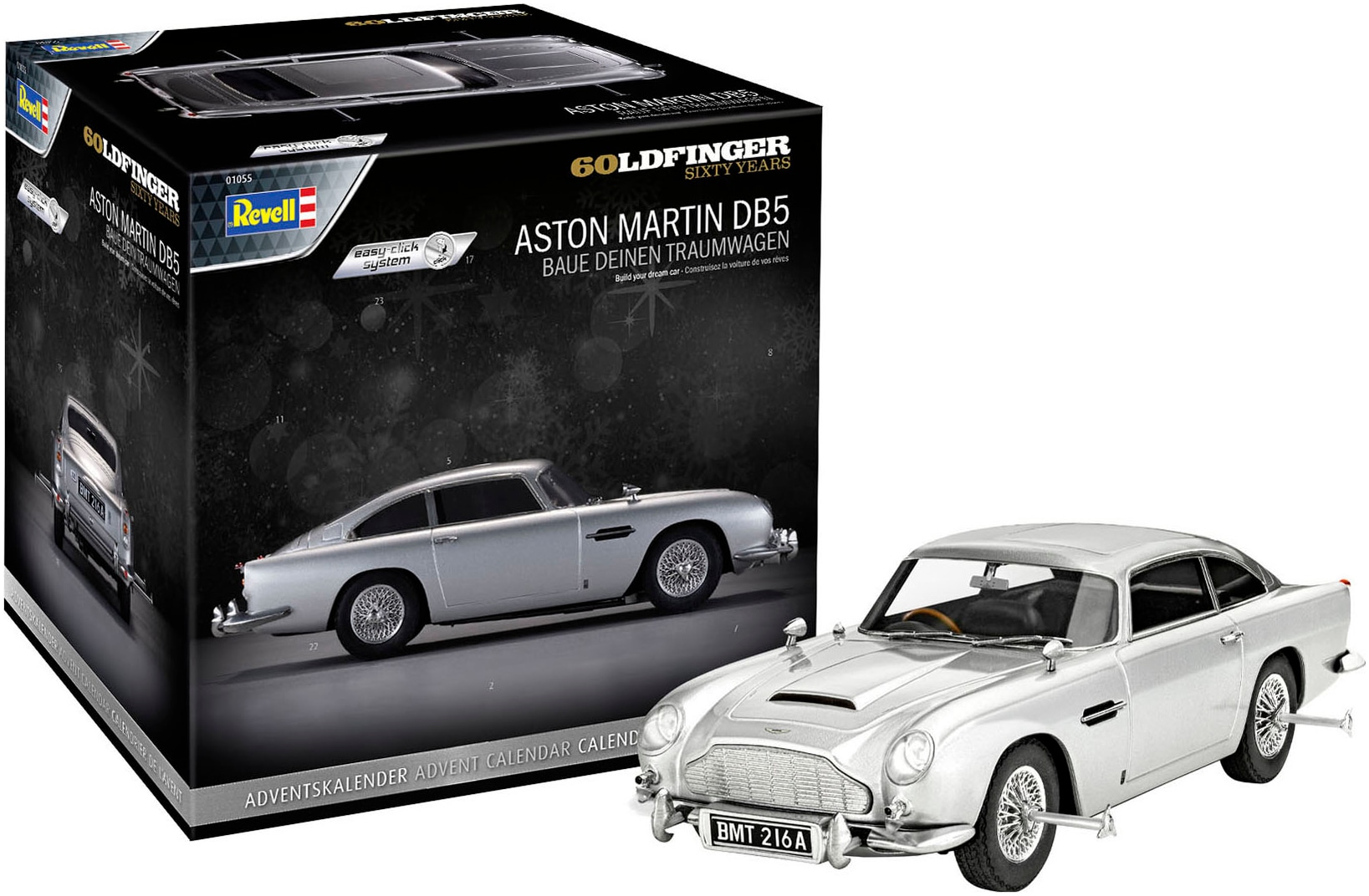 Revell® Spielzeug-Adventskalender »James Bond Aston Martin DB5«, ab 10 Jahren, Made in Europe