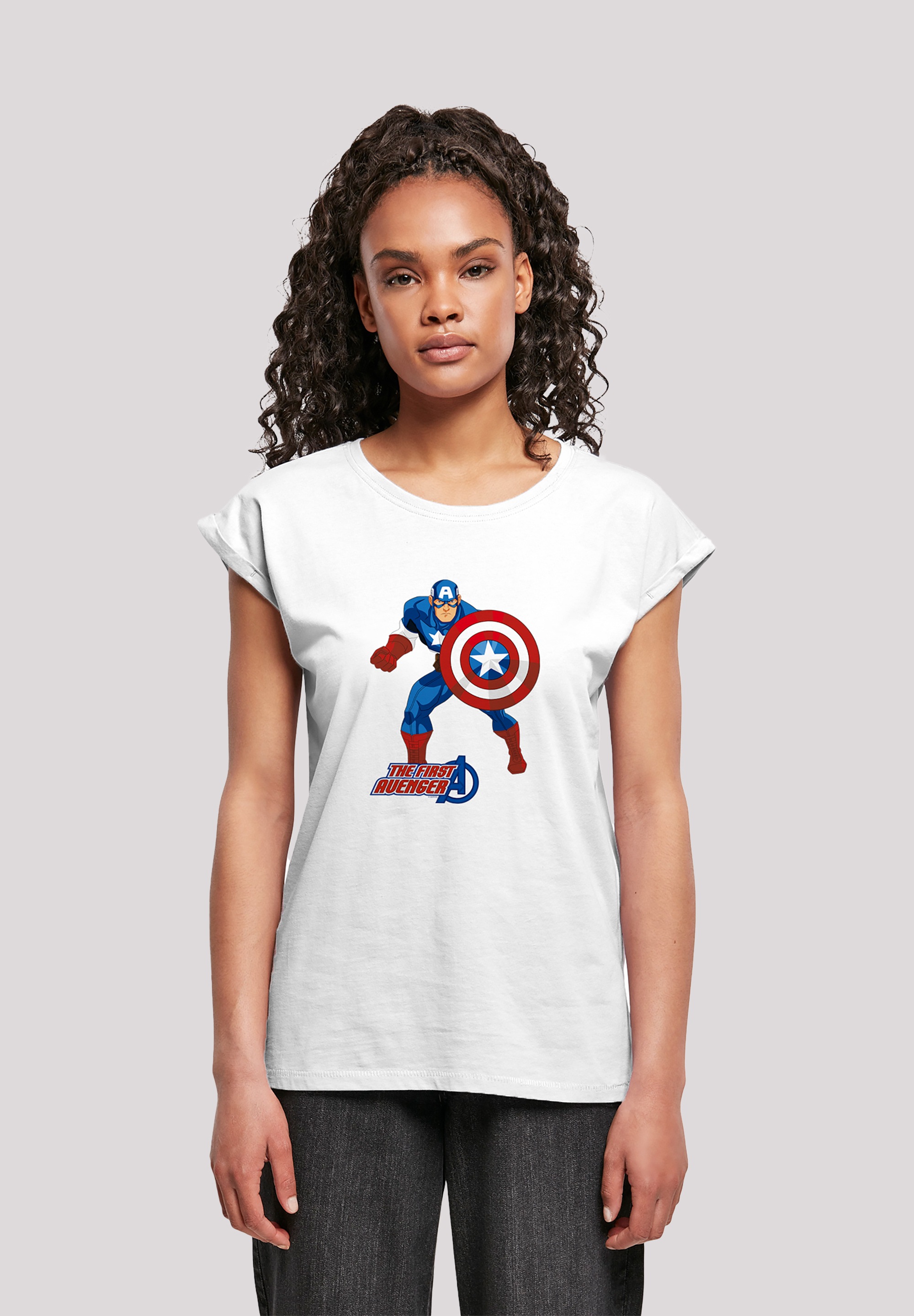 F4NT4STIC T-Shirt »Captain America The First Avenger«, Print