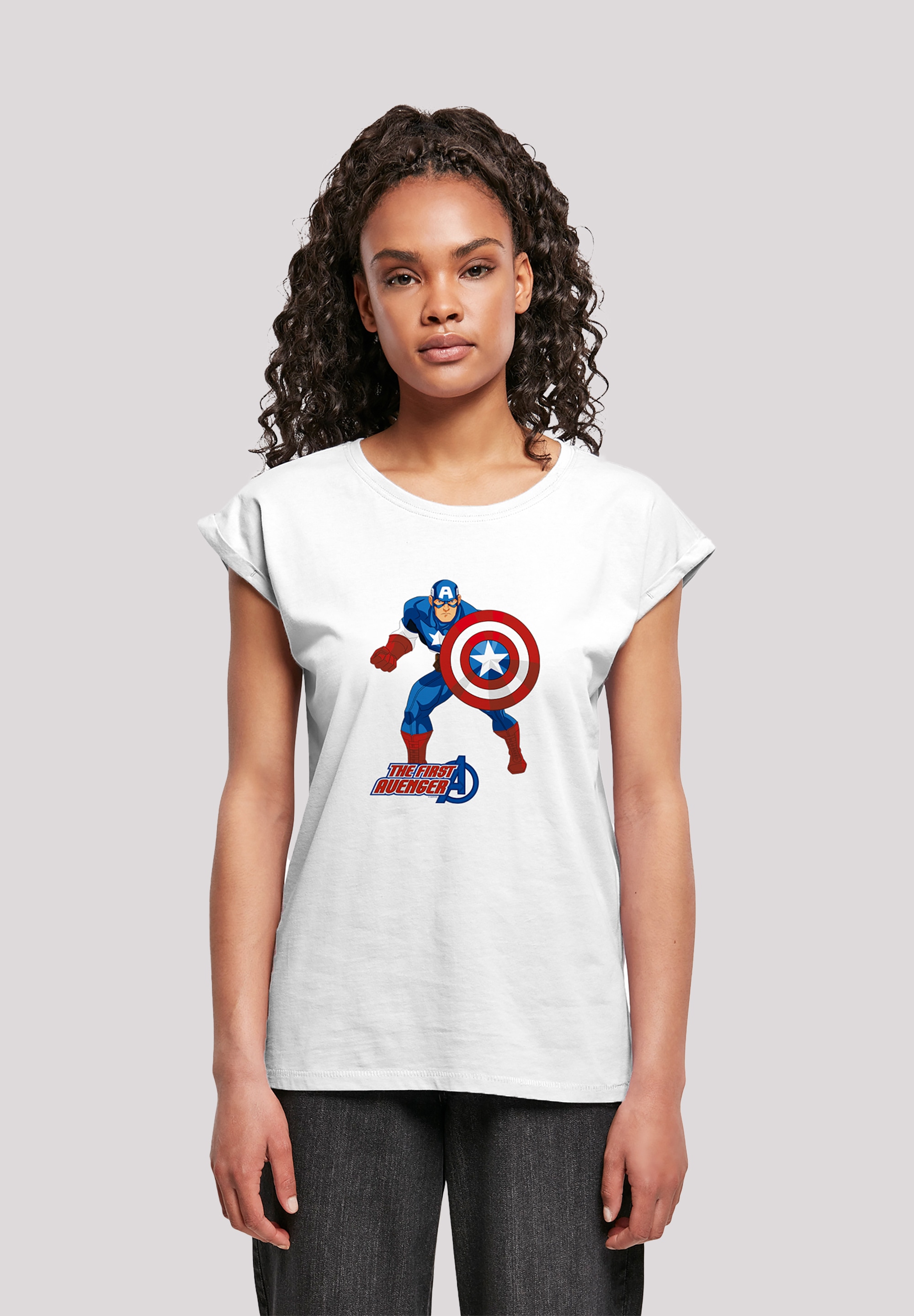 F4NT4STIC T-Shirt "Captain America The First Avenger", Print