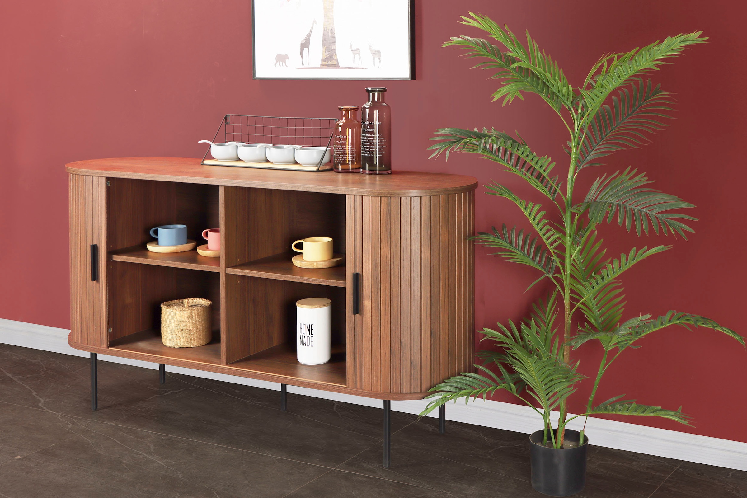Home affaire Sideboard, 2 Schiebetüren