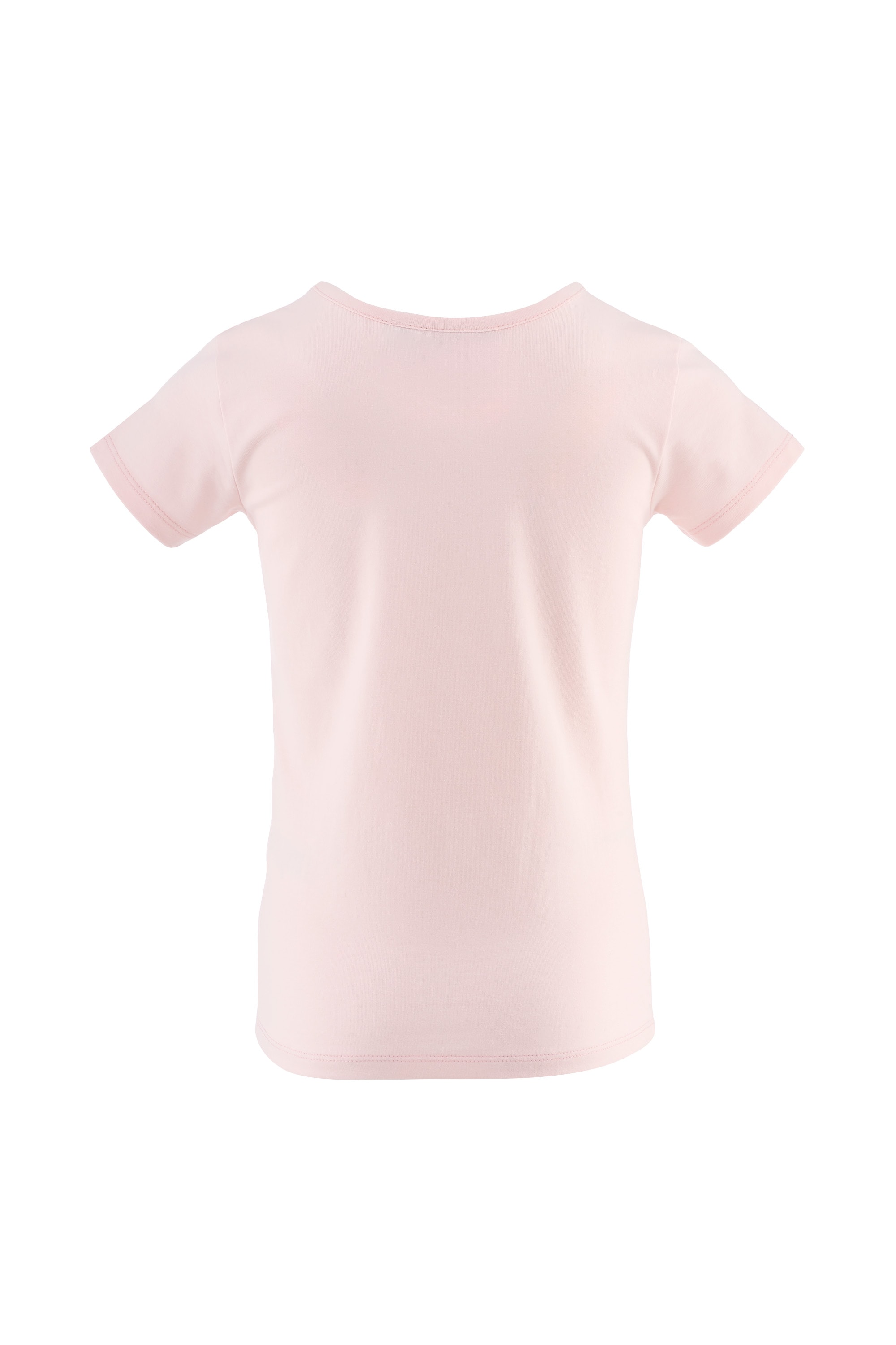 happy girls T-Shirt, mit hochwertigem Pailletten-Einhorn-Motiv