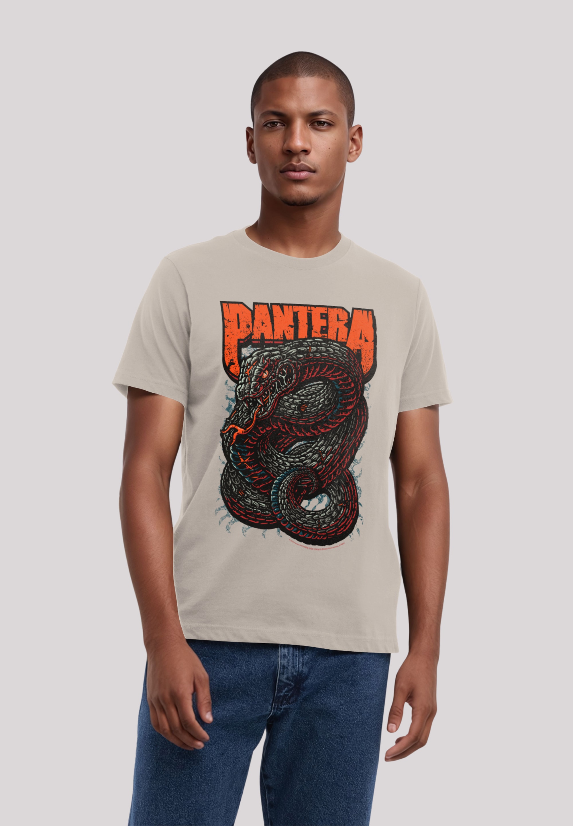 F4NT4STIC T-Shirt "Pantera Venomous Snake", Premium Qualität günstig online kaufen