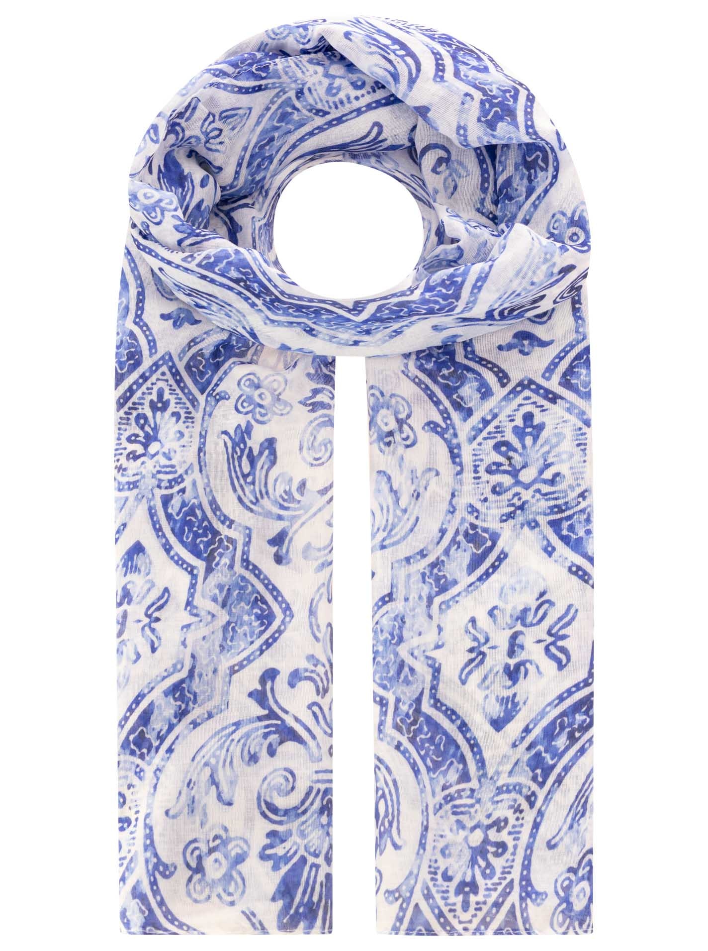 Zwillingsherz Schal ""Muster"" modernes Muster, leichtes Material günstig online kaufen