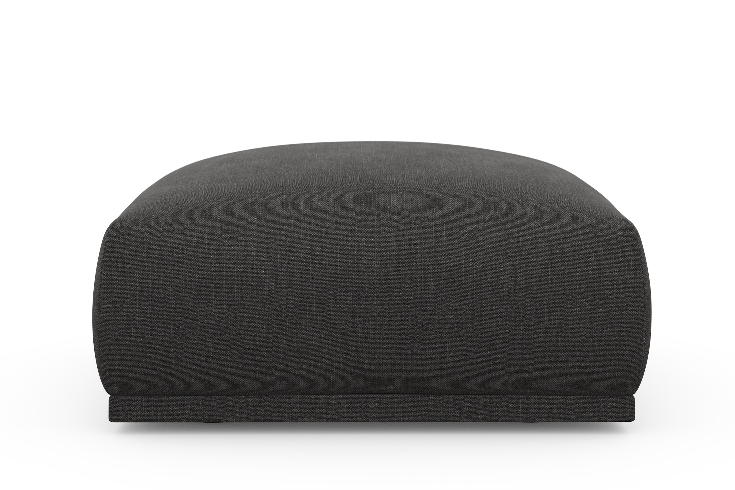 TRENDMANUFAKTUR Hocker »Braga, mit hochwertigem Kaltschaum, quadratisch, in Cord erhältlich«, (1 St.), moderner Polsterhocker, 85/42/85 cm (B/H/T)