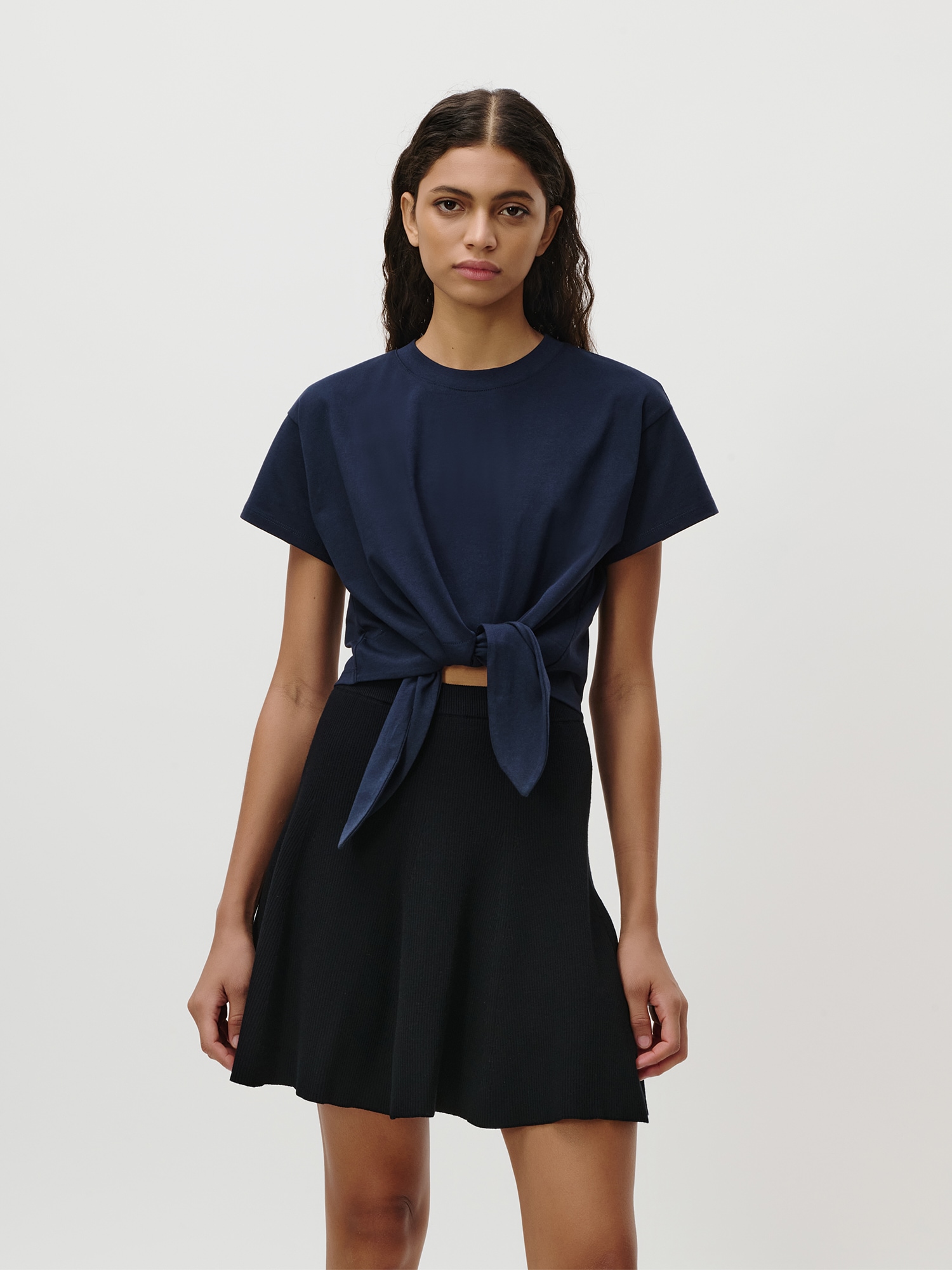 LeGer T-Shirt "Tessy, LeGer by Lena Gercke" mit Knoten-Detail, cropped günstig online kaufen