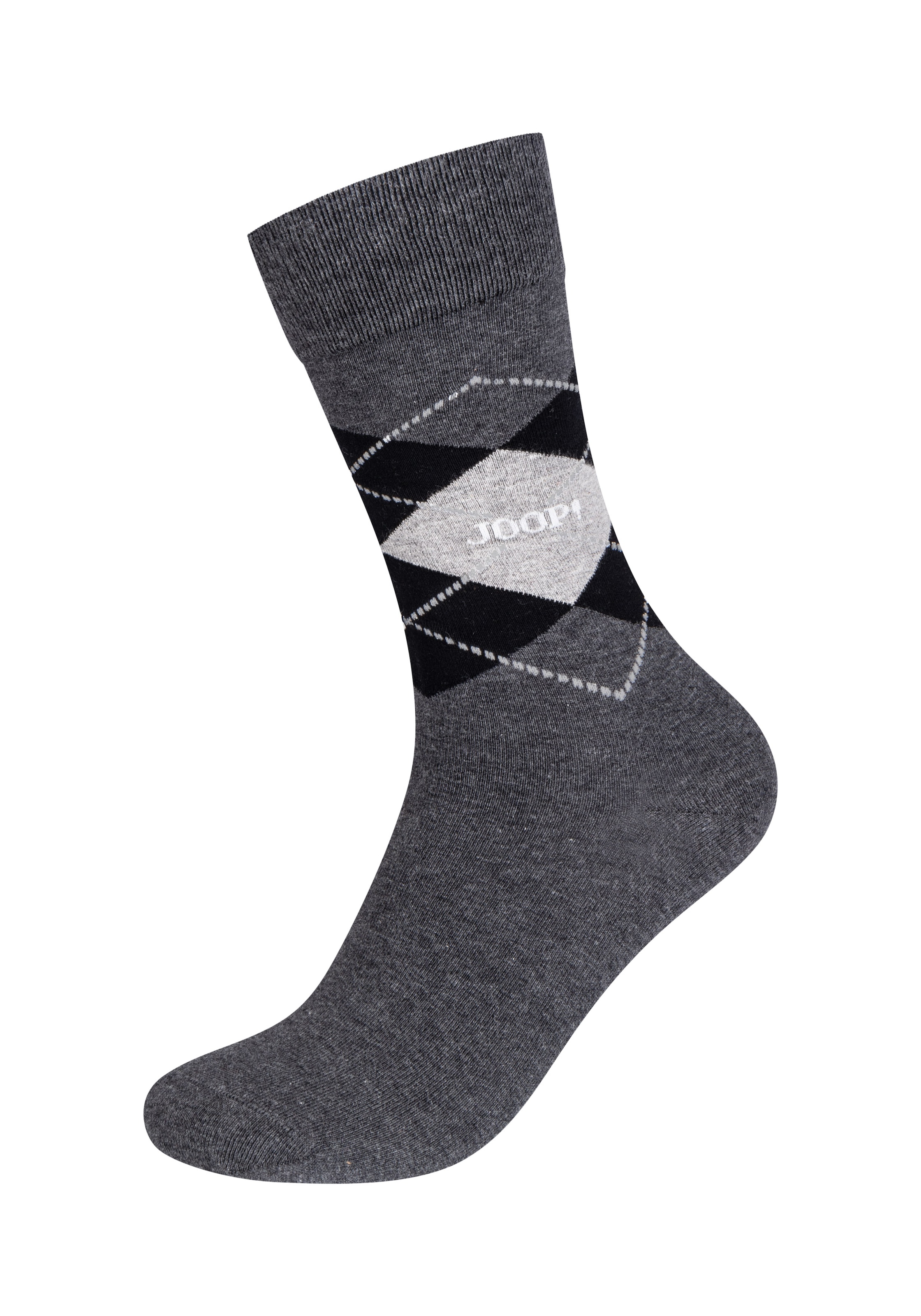 JOOP! Socken »premium essentials«, (4 Paar), mit elastischem Bund