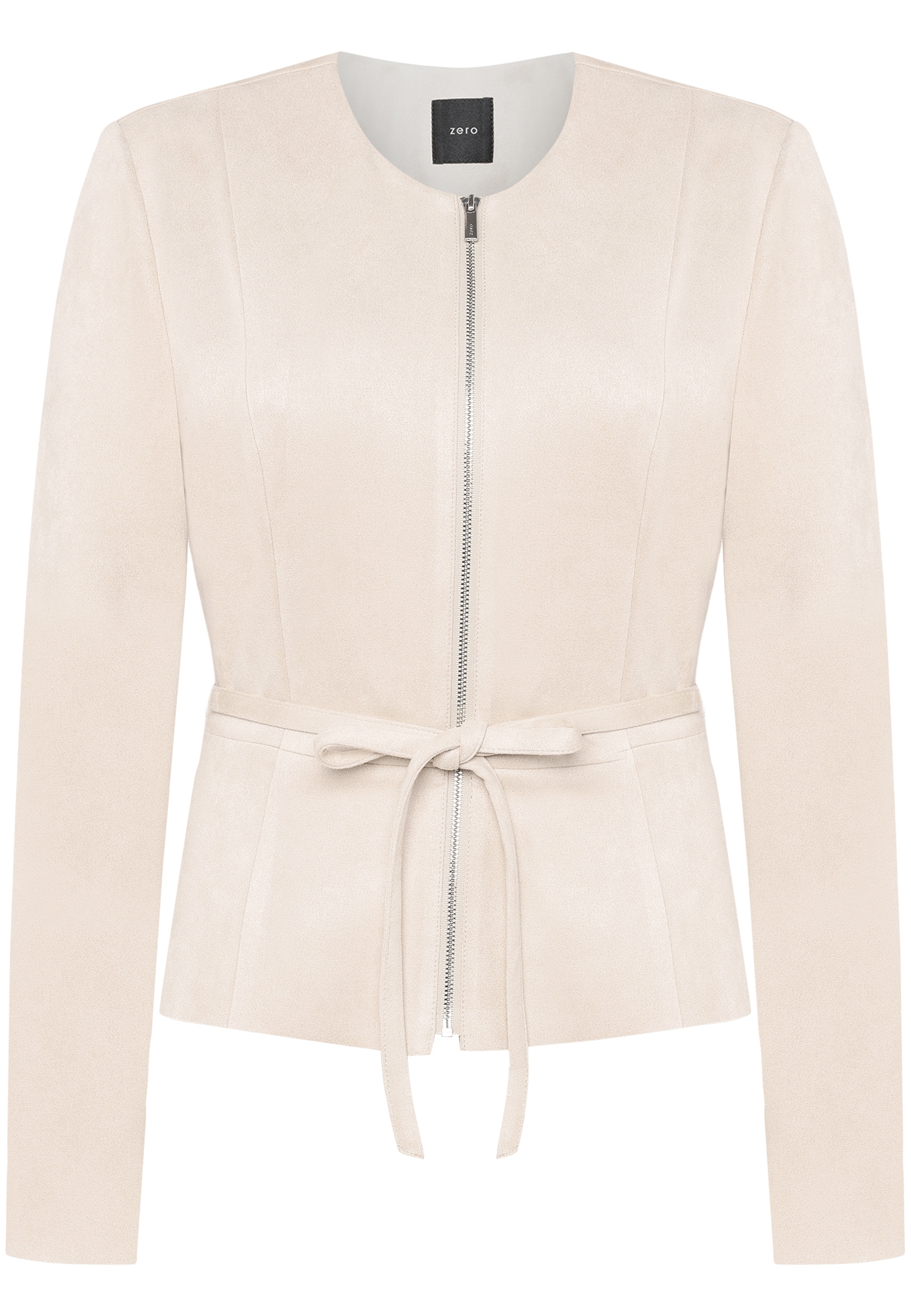 Zero Jackenblazer »Damen in Lederoptik« Gürtel
