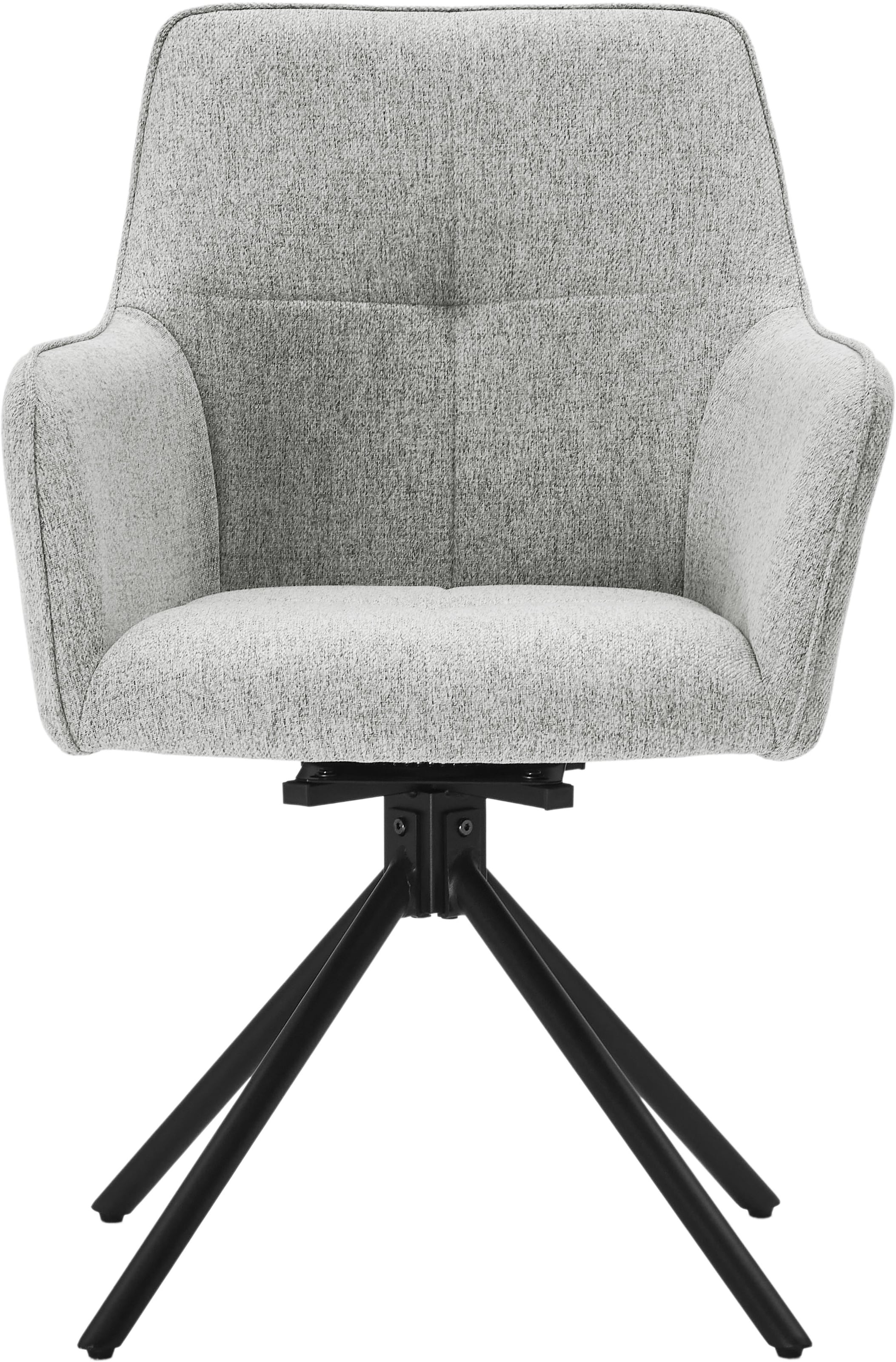 OTTO home Drehstuhl »Haily« (Set) hochwertiger Strukturstoff, robustem Metallgestell