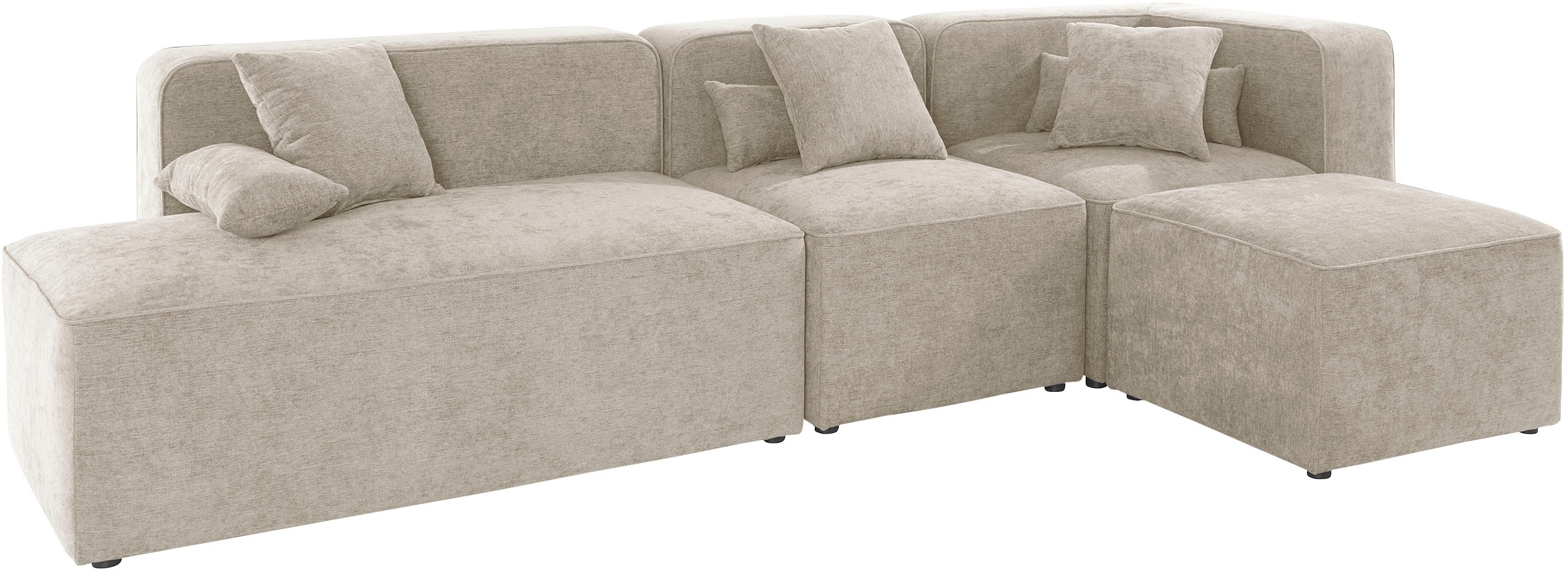 andas Ecksofa »Sundstrup L-Form«, Modulserie, individuelle Zusammenstellung