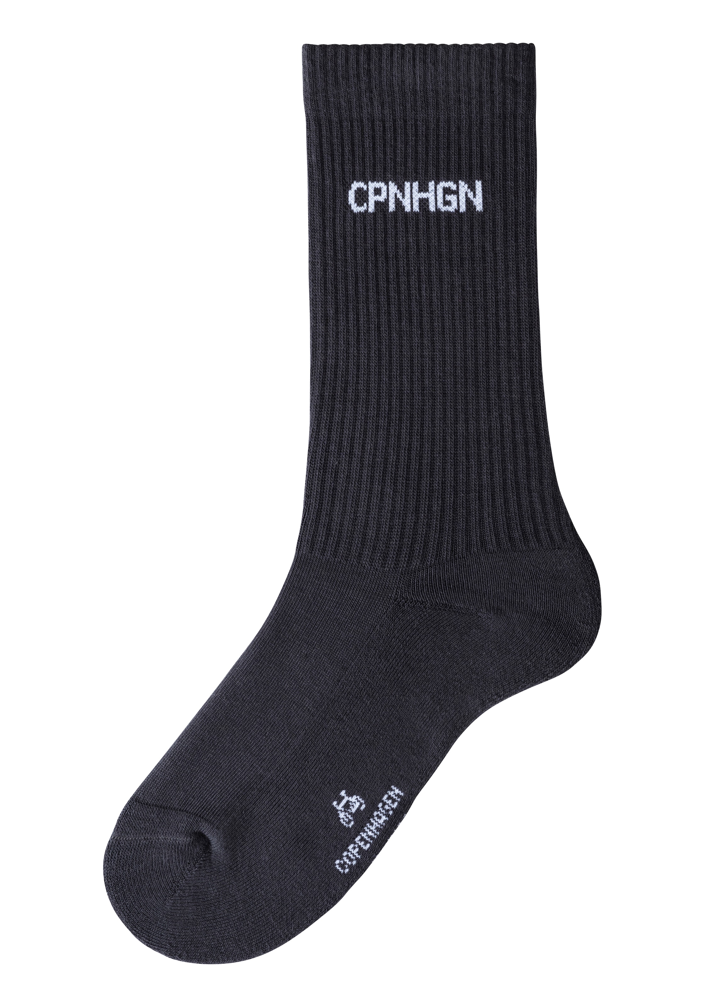 Copenhagen Studios Tennissocken, (Packung, 3 Paar), mit Halbfußfrottee
