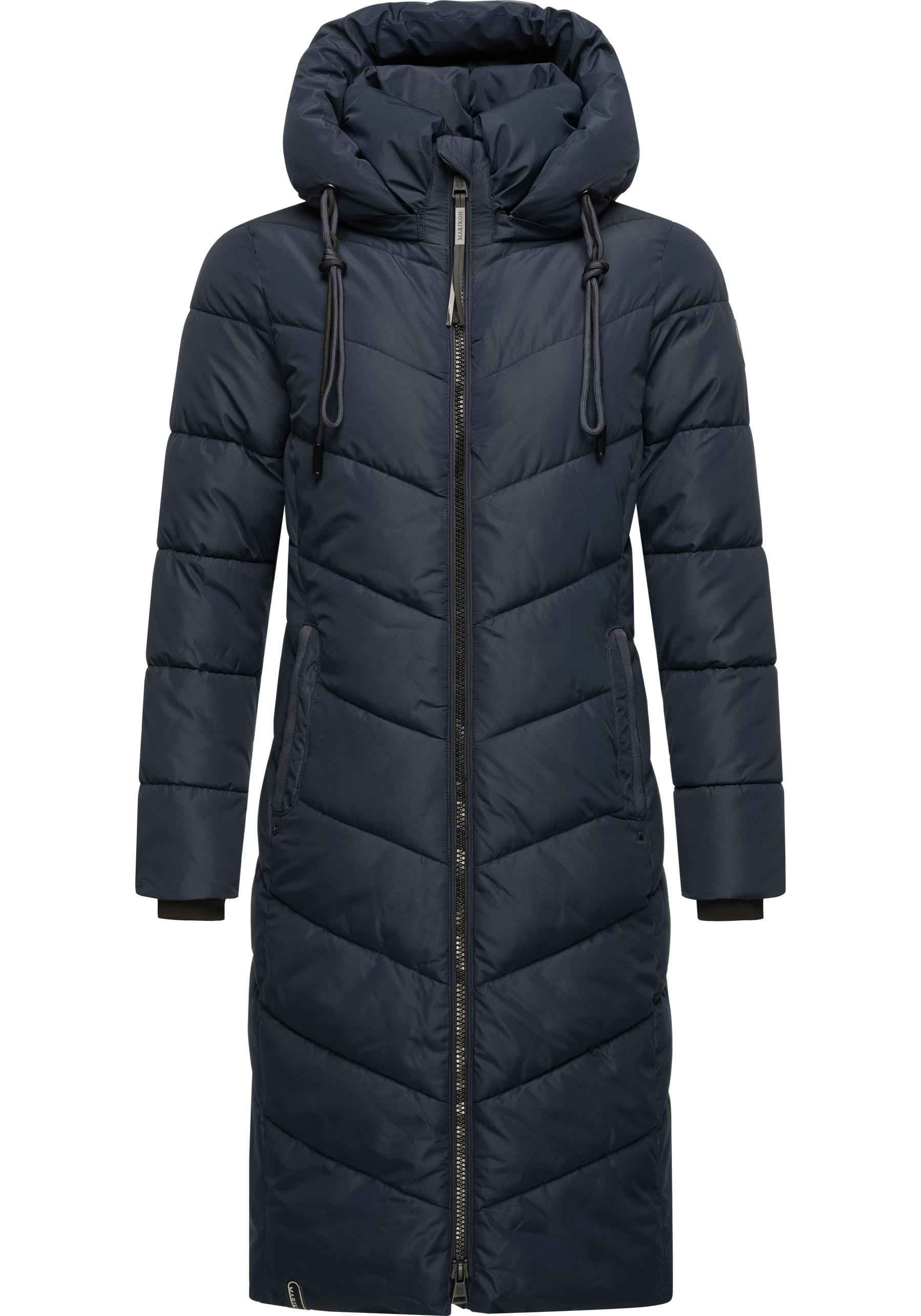Marikoo Steppmantel »Sahnekatzii XIV-1« Wintermantel mit kuschlig warm wattiertem Kragen