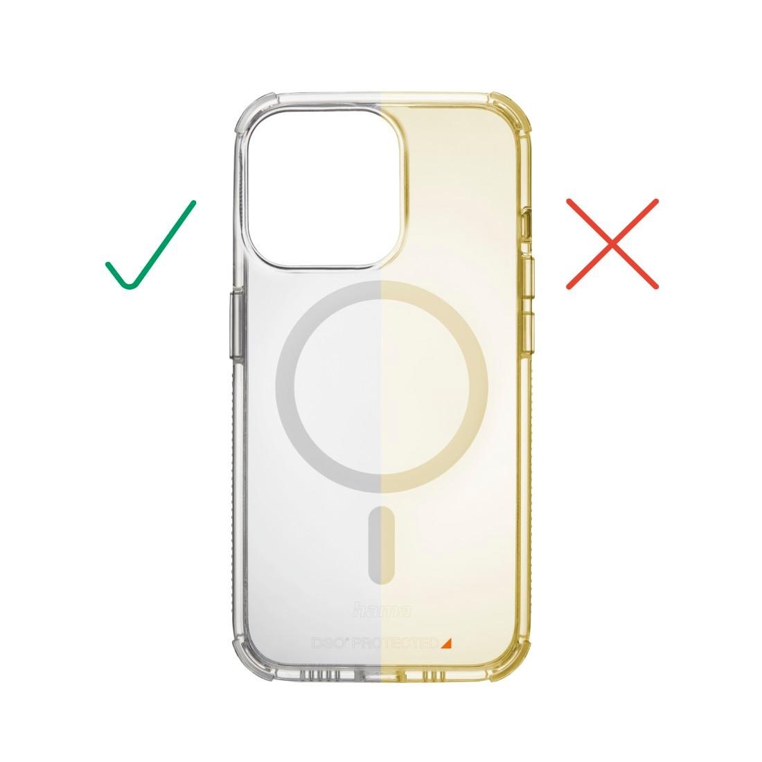Hama Smartphone-Hülle »Handyhülle „Extreme Protect“ für iPhone 16 Plus (f. MagSafe, stoßfest)«, iPhone 16 Plus, 17 cm (6,7 Zoll)