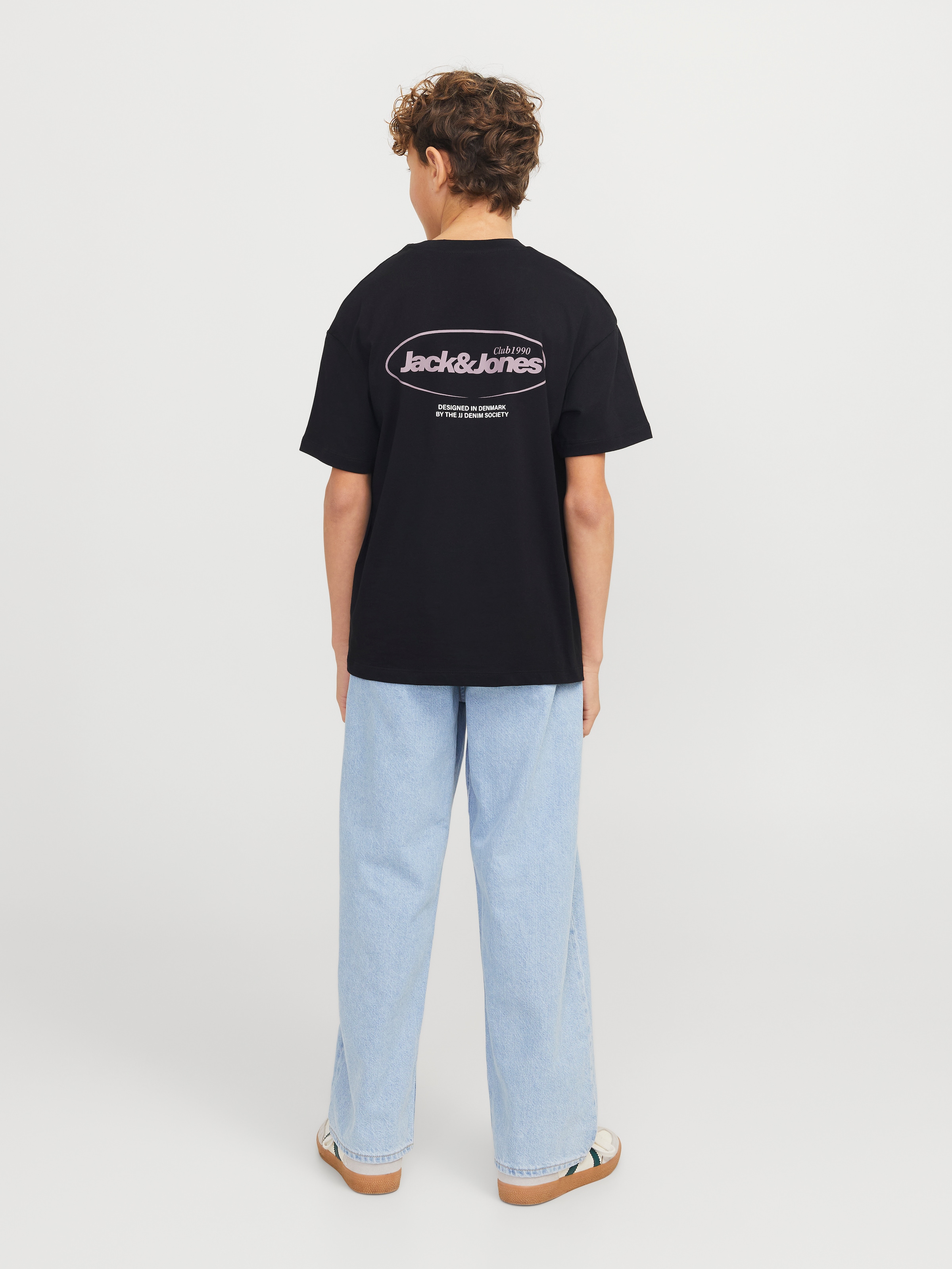 Jack & Jones Junior Rundhalsshirt »JJEBRADLEY GRAPHIC TEE SS O-NECK JNR«