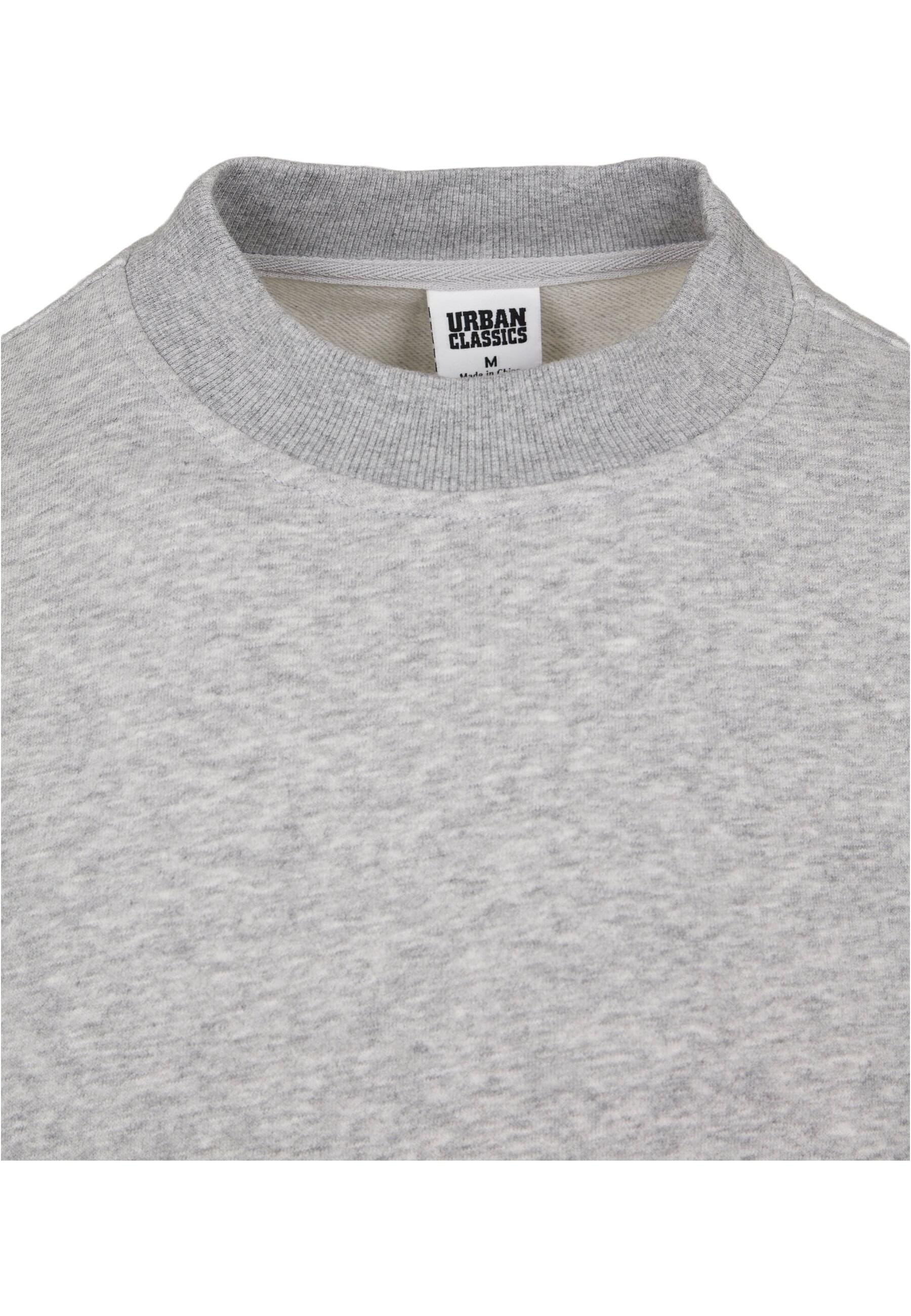 URBAN CLASSICS Rundhalspullover »Urban Classics Herren Training Terry Crew«, (1 tlg.)