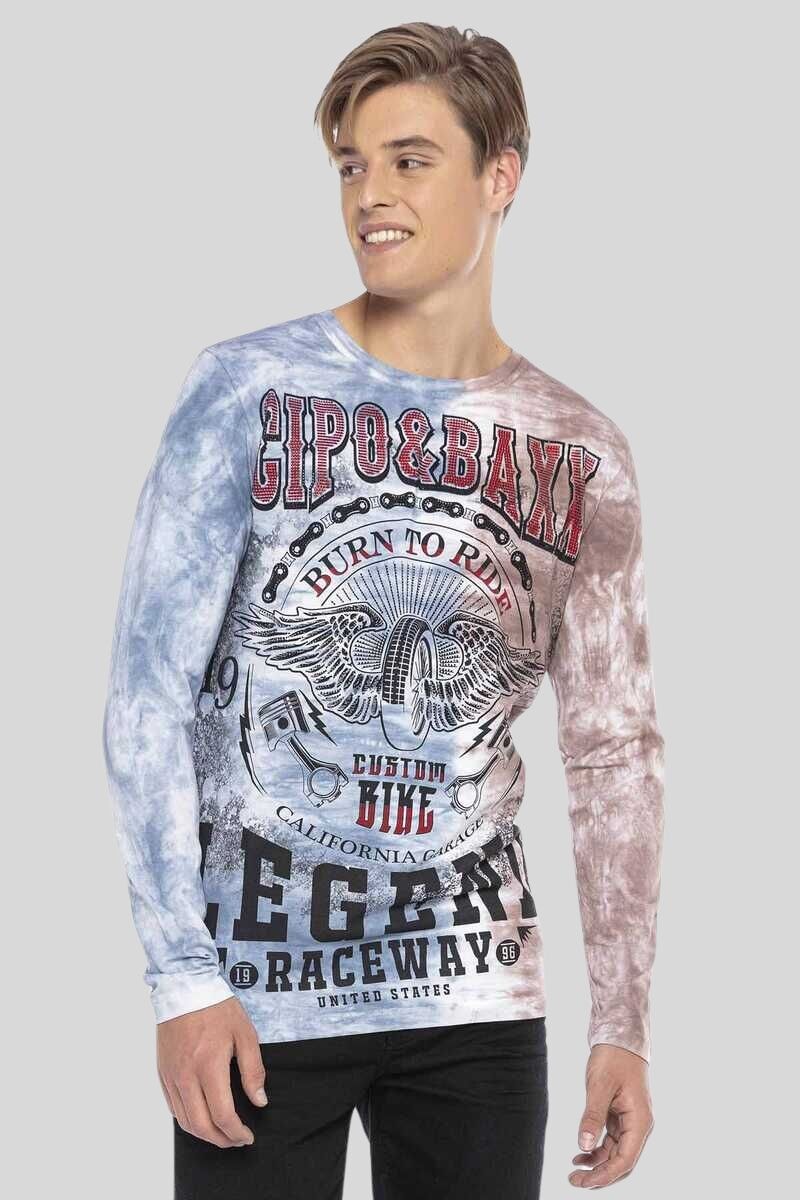 Cipo & Baxx T-Shirt »Sweatshirts«, mit coolem Print
