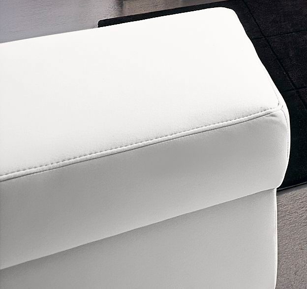 DOMO collection Hocker "Alisson zeitlos und bequem, B/T 59/59cn"