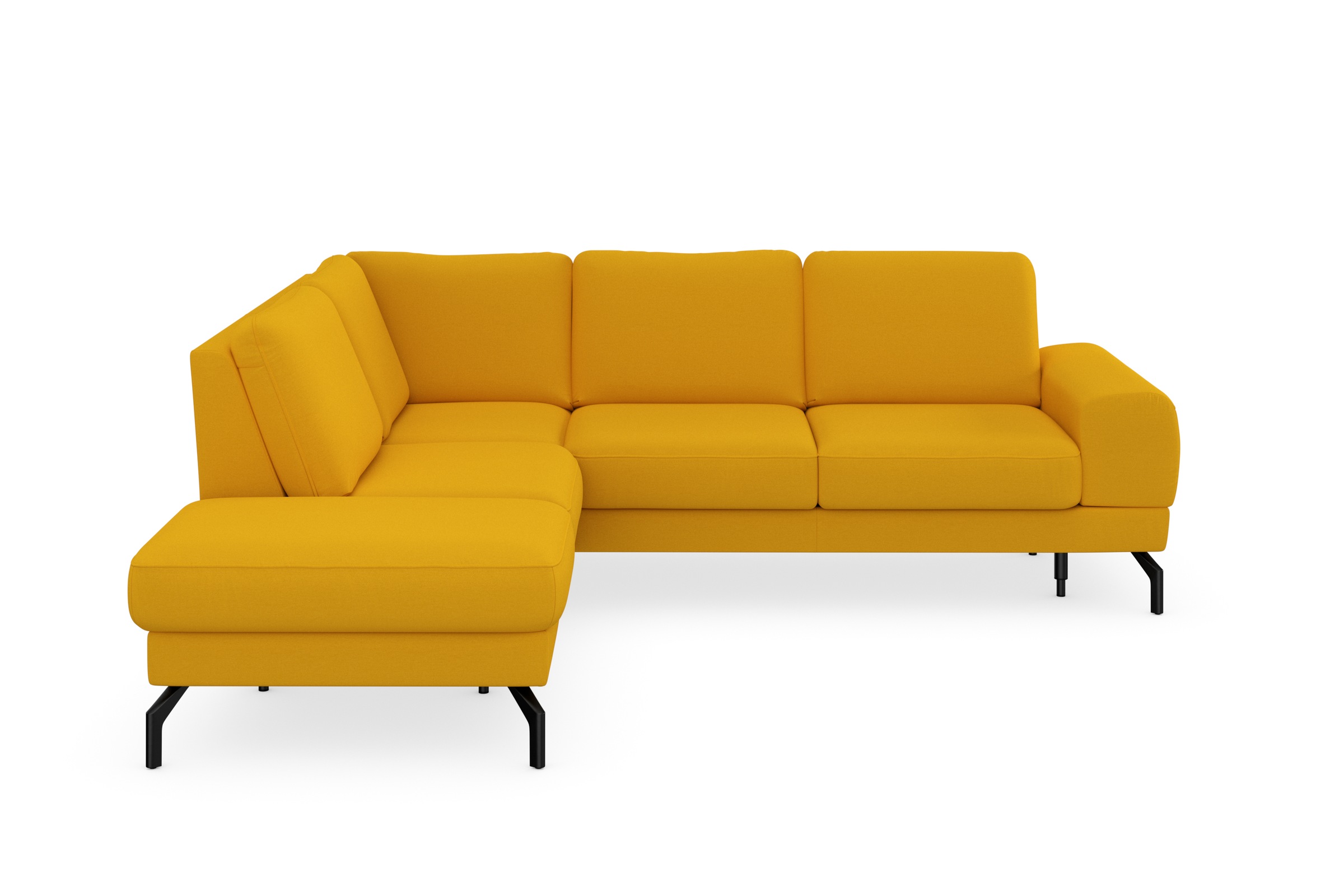 sit&more Ecksofa »Cinturo L-Form«, inklusive Sitztiefenverstellung und Federkern, Sitzhöhe 48 cm