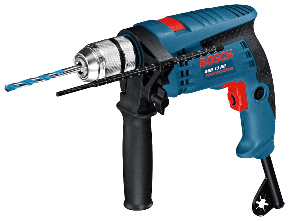 Bosch Professional Schlagbohrmaschine "GSB 13 RE Professional", (1 tlg.), kompakt für Einsteiger