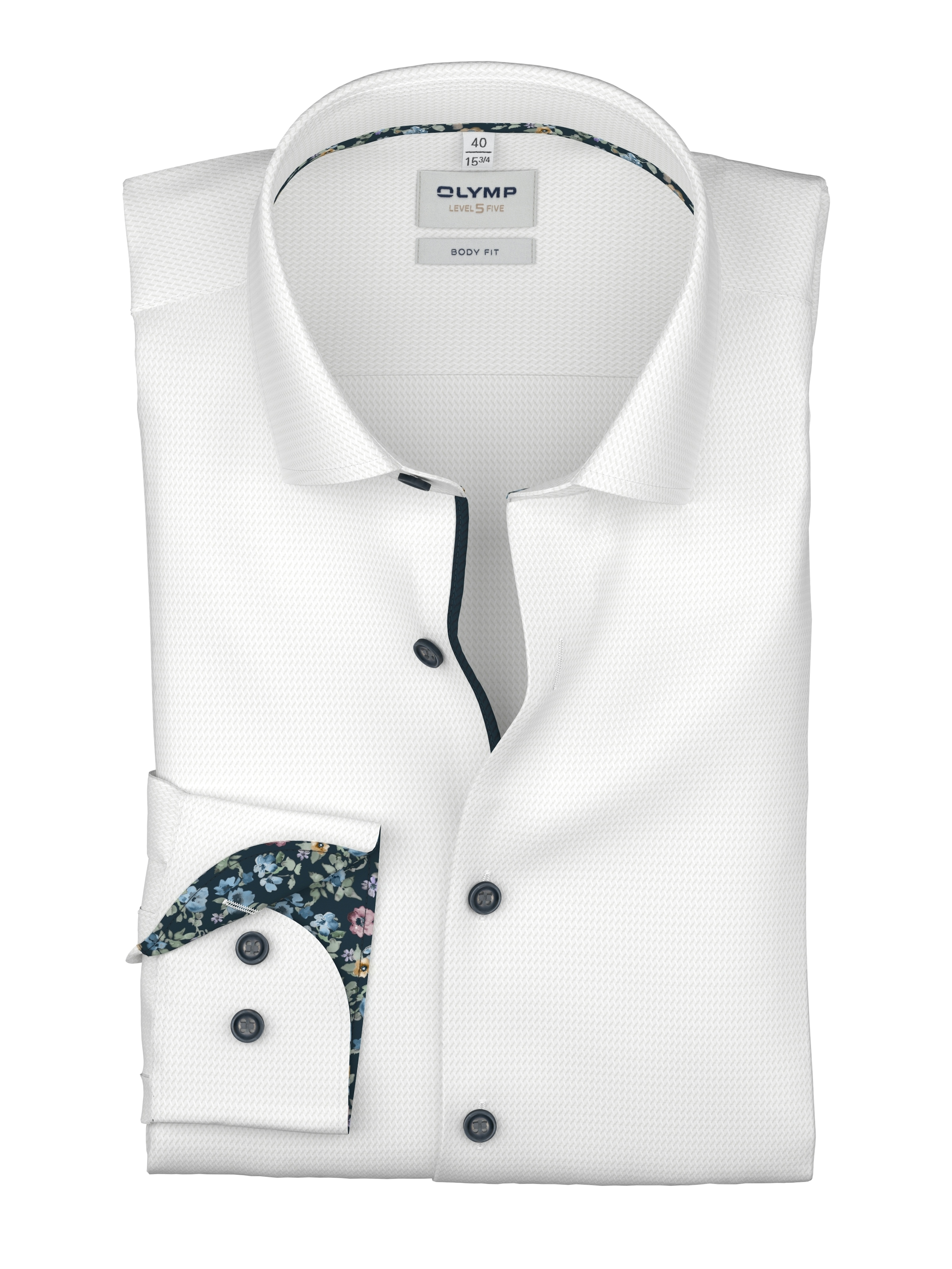 OLYMP Langarmhemd "Level Five" Businesshemd, body fit, Kentkragen günstig online kaufen