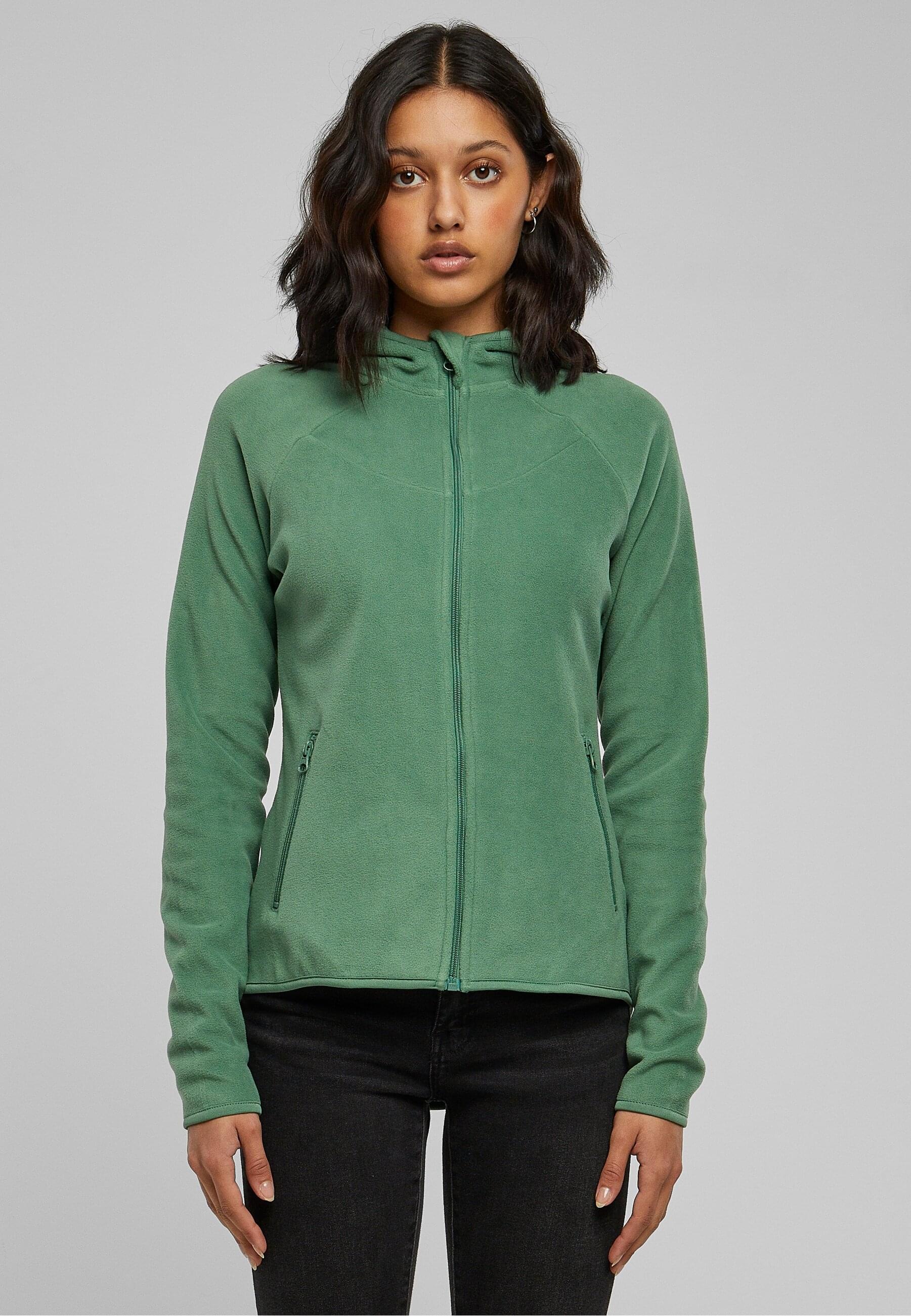 URBAN CLASSICS Sweatjacke »Urban Classics Damen Ladies Polar Fleece Zip Hoody«