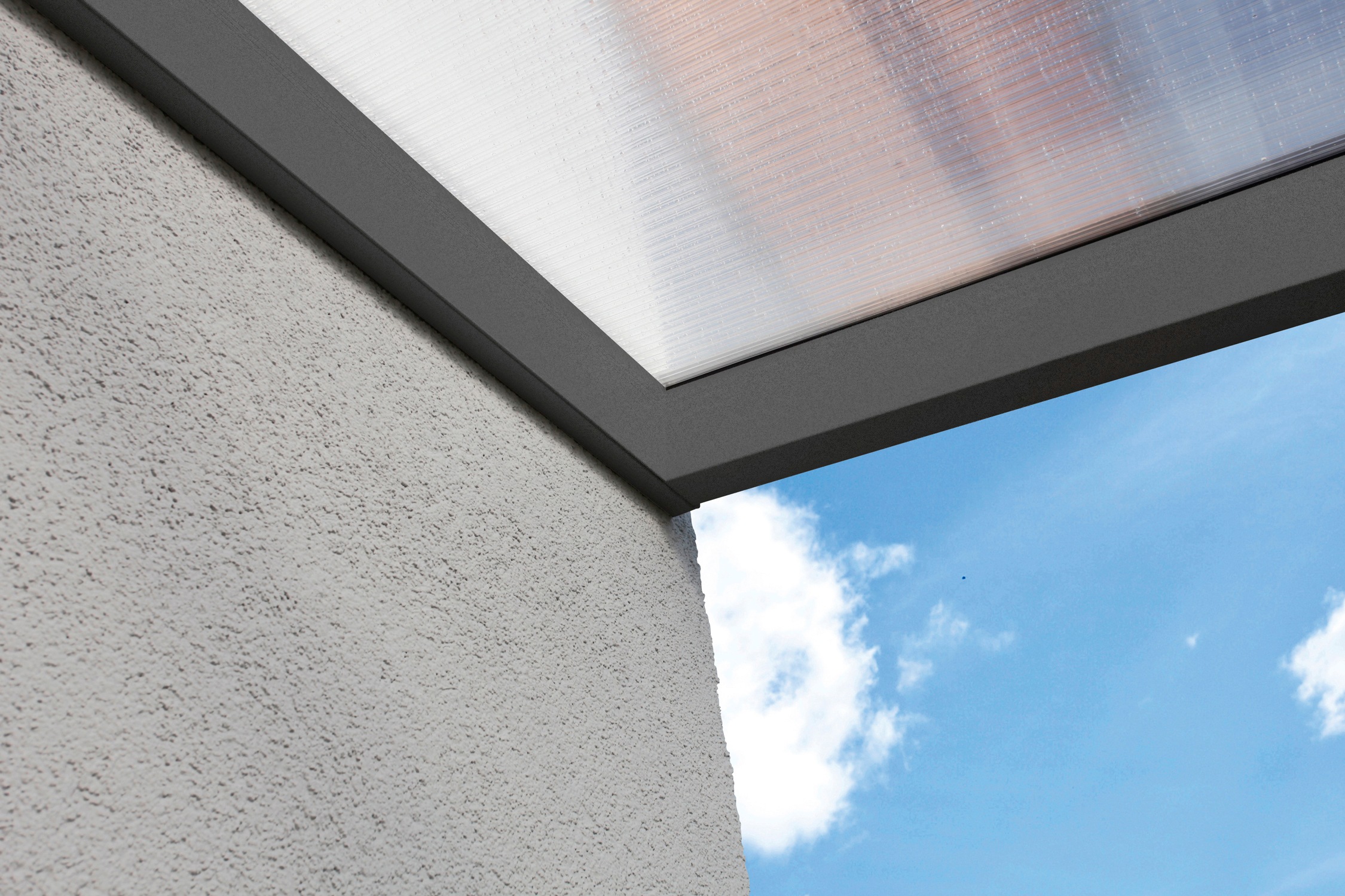 Skanholz Terrassendach »Garda«, BxT: 648x307