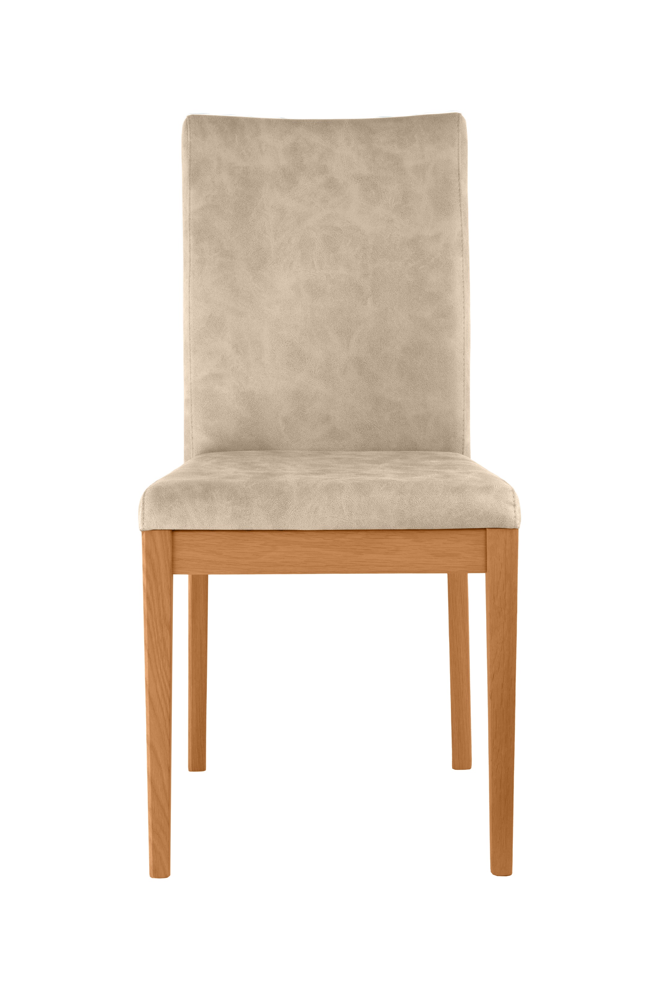 Home affaire 4-Fußstuhl "Dendres", (Set), 2 St., Microfaser, Sitz und Rueck günstig online kaufen