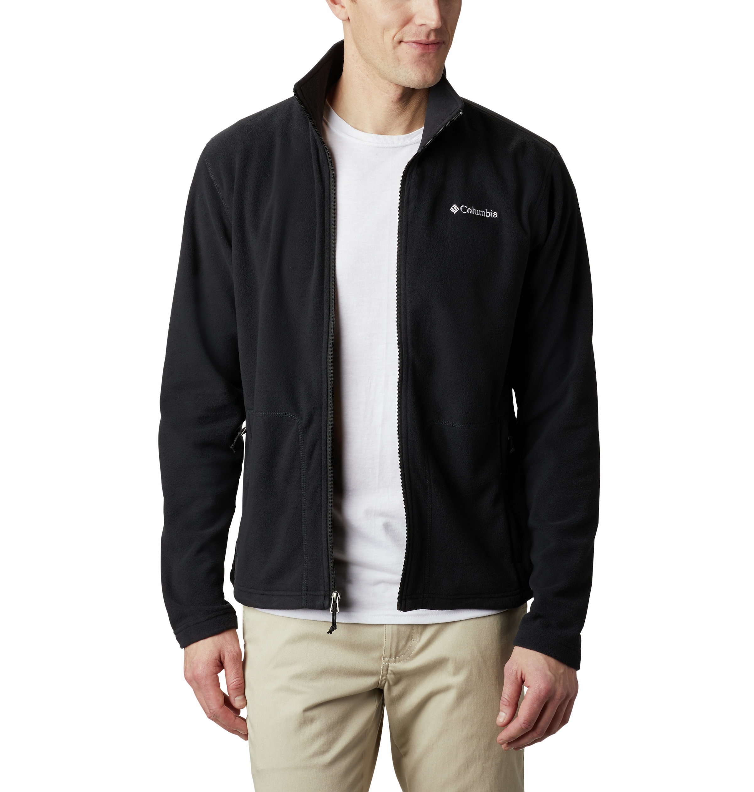 Columbia Fleecejacke »Fast Trek™ Light FZ Fleece«, (1 St.), mit kontrastfarbenen Details