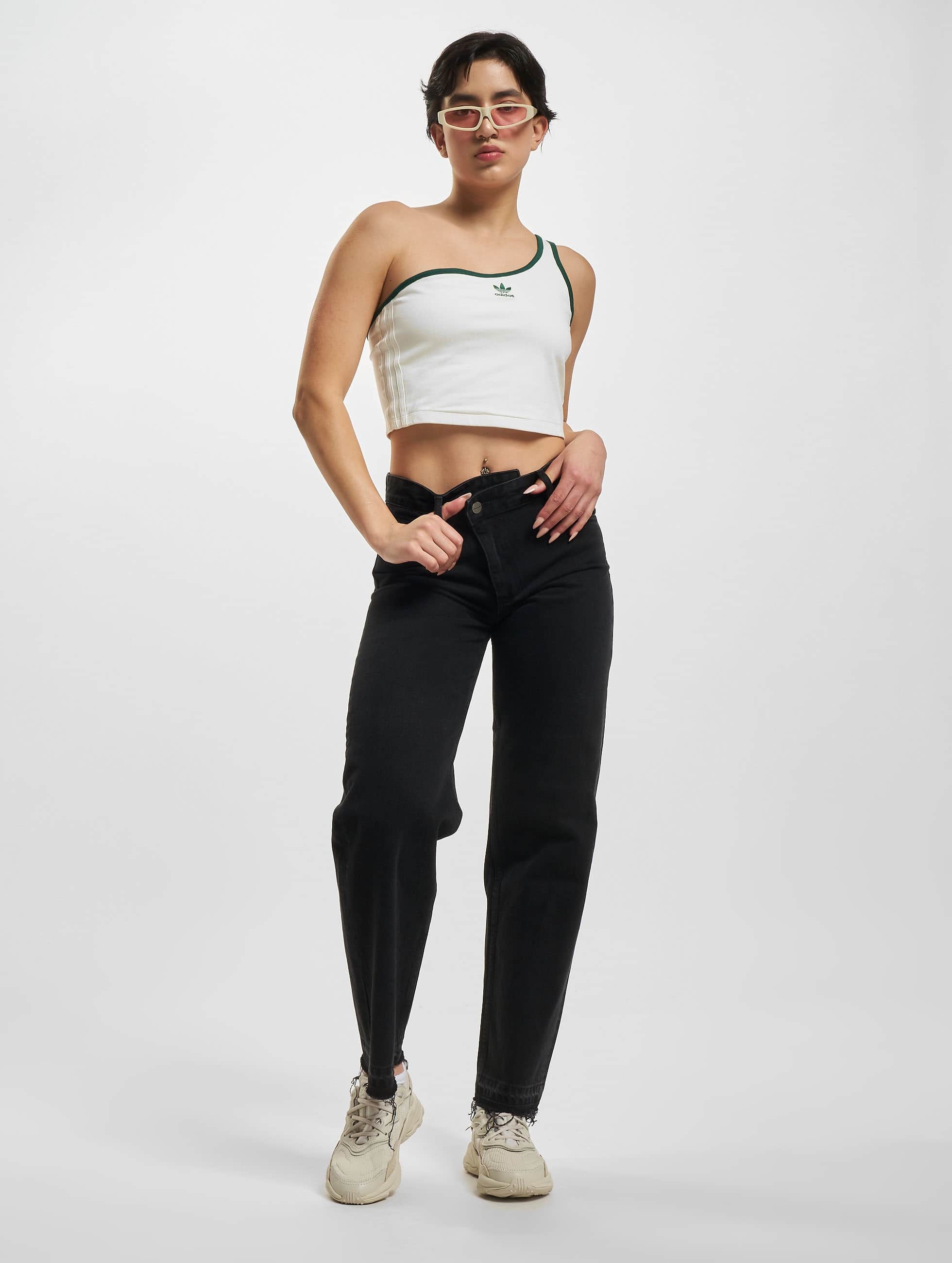 T-Shirt »Damen adidas Asymmetric Crop Top«