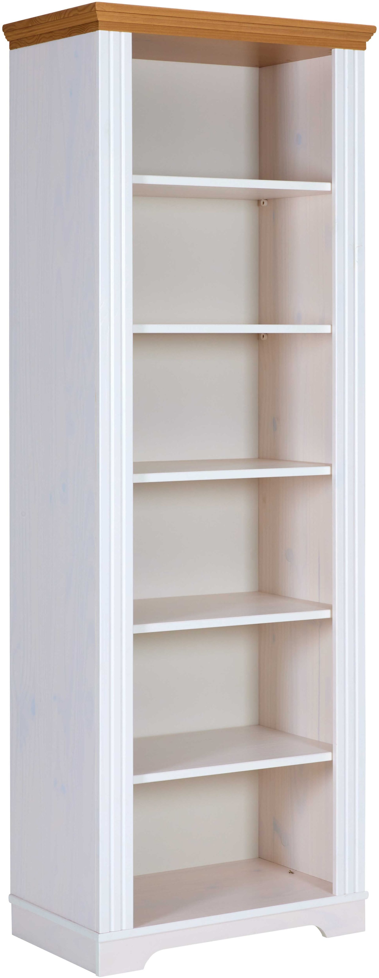 Inter Link Bücherregal "Maluno" 1 Stk. tlg. Kiefer Massiv, 6 Fächer, BxTxH: günstig online kaufen