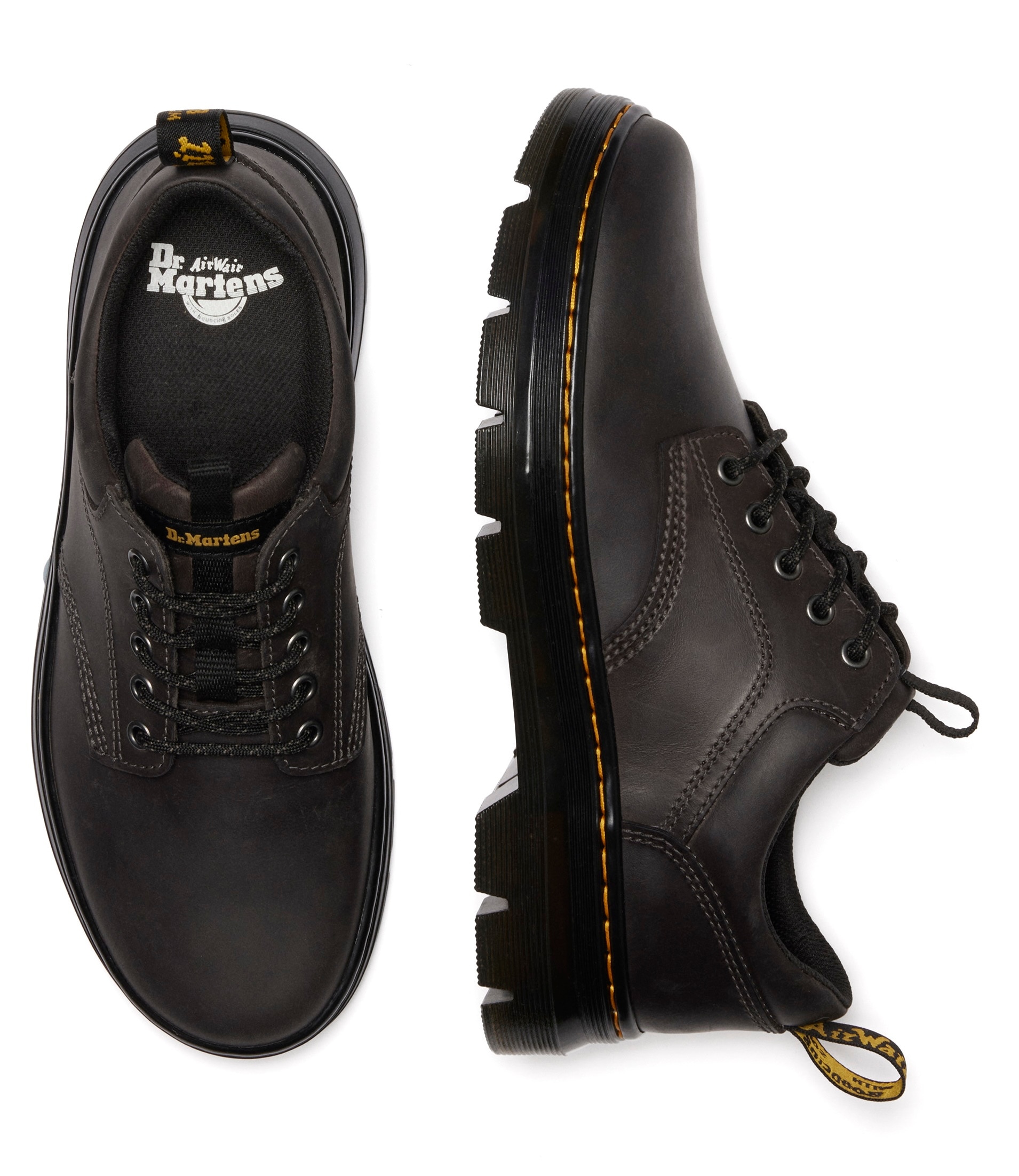 DR. MARTENS Schnürschuh »Reeder WYOMING«, Freizeitschuh, Halbschuh, Schnürschuh mit typischer Kontrastnaht