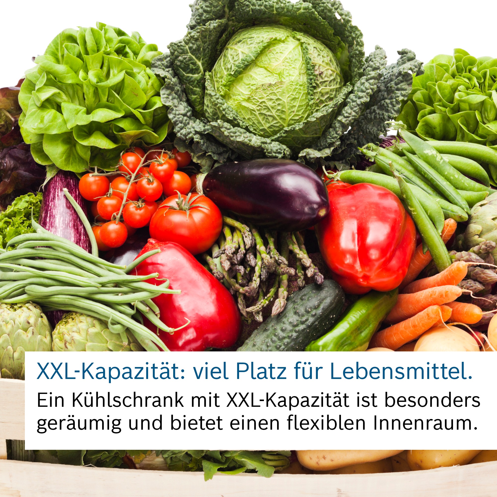 Thumbnail - BOSCH Kühl-/Gefrierkombination "KGE49AWCA", XXL Fassungsvolumen von 419 l