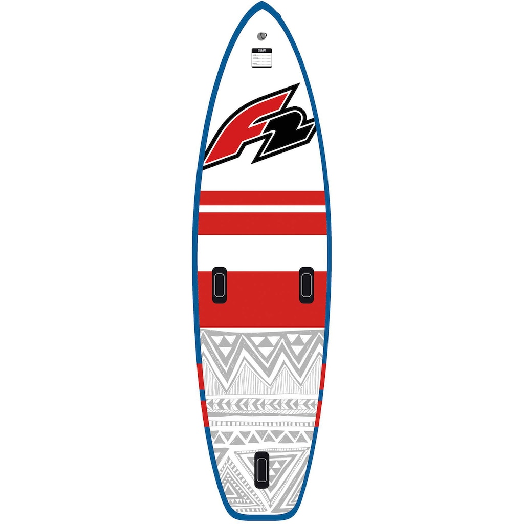 F2 Inflatable SUP-Board »Glide Surf 10,8 red«, (Packung, 5 tlg.)