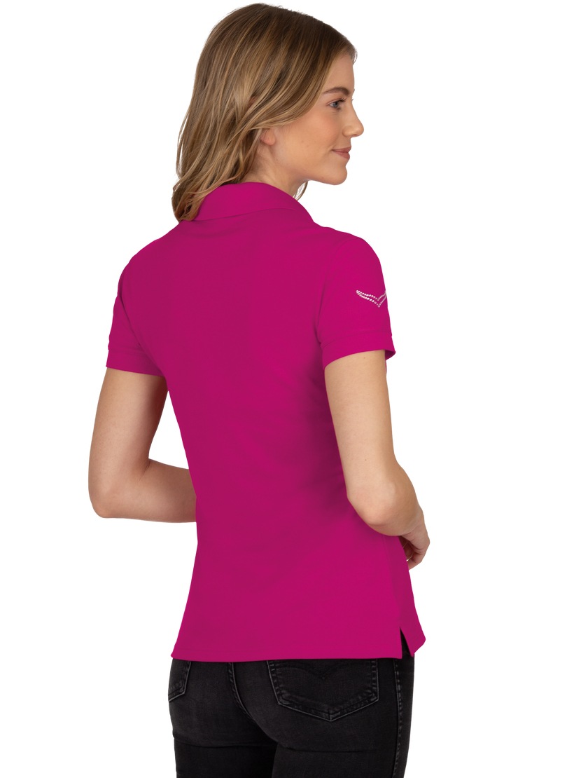 Thumbnail - Trigema Poloshirt "TRIGEMA Poloshirt mit Kristallsteinen" 1 Stk. tlg.