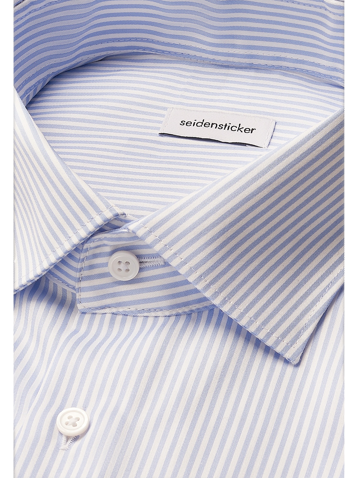 seidensticker Businesshemd »Schwarze Rose«, Slim 1/1 Kentkragen Gestreift