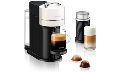 Kapselmaschine »Vertuo Next Bundle ENV 120.WAE, von DeLonghi, White«