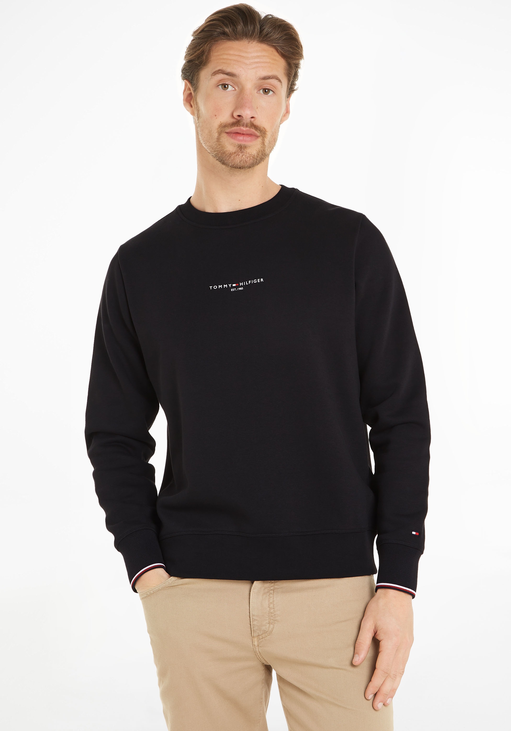 TOMMY HILFIGER Sportinio stiliaus megztinis »TOMMY LO...
