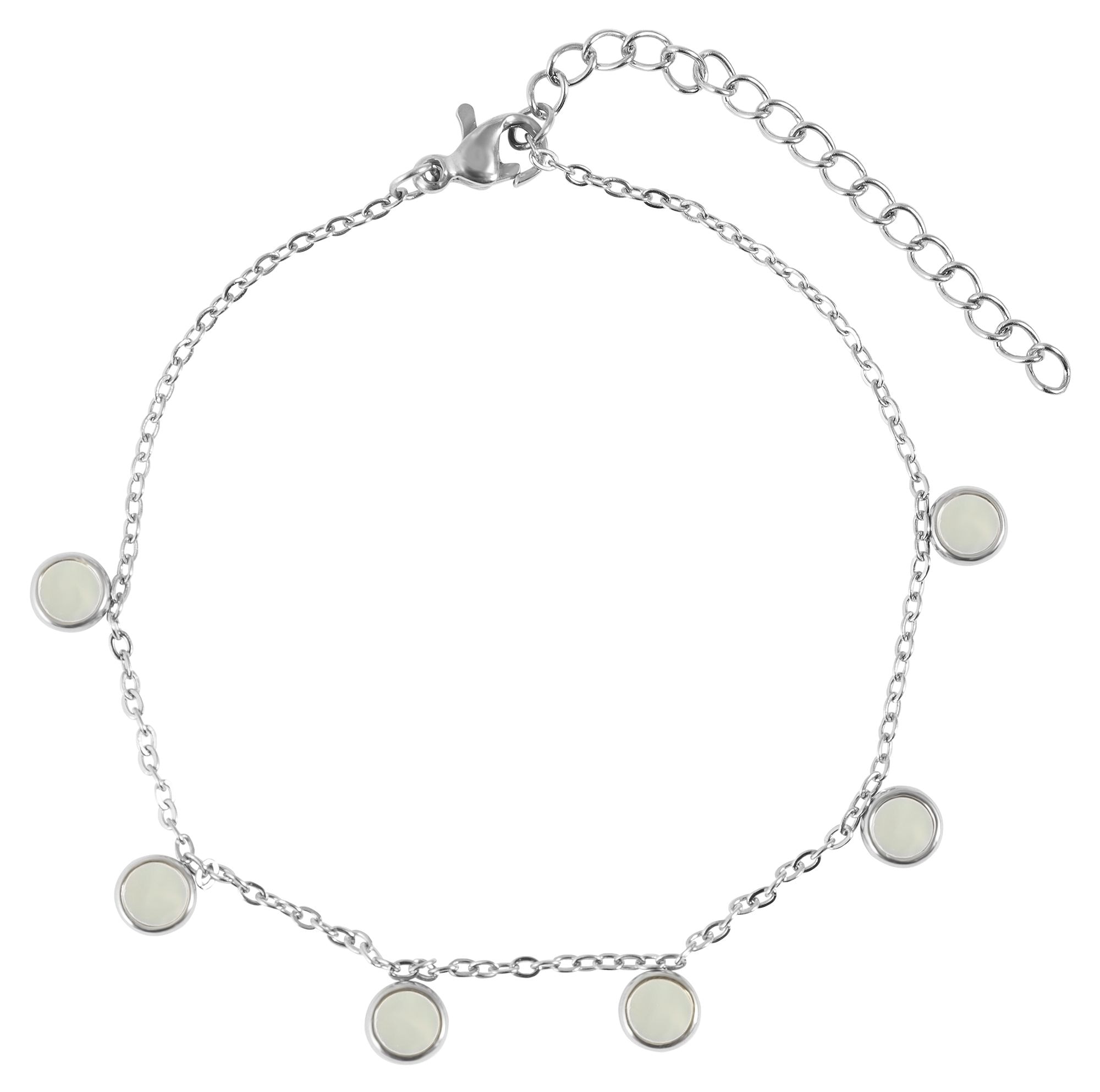 Adelia´s Fußkette »Damen Fußkettchen – aus Edelstahl« Geschenkidee: zeitlos und vielseitig