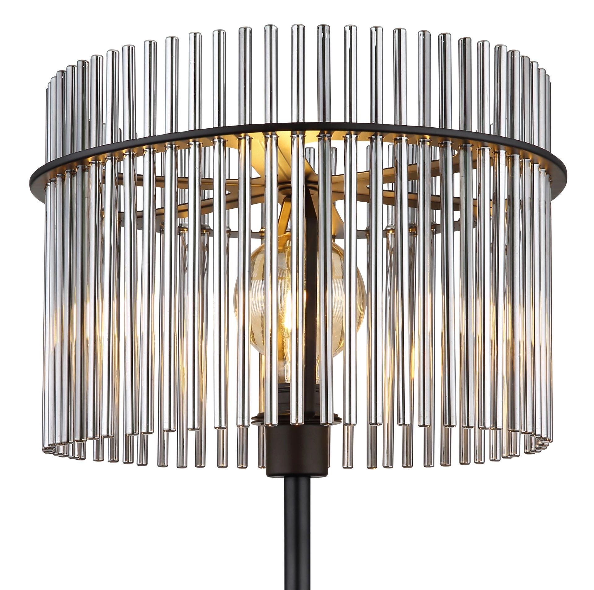 GLOBO LIGHTING Stehlampe »GORLEY«, Leuchtmittel E27 | ohne Leuchtmittel, Fußtrittschalter im Kabel