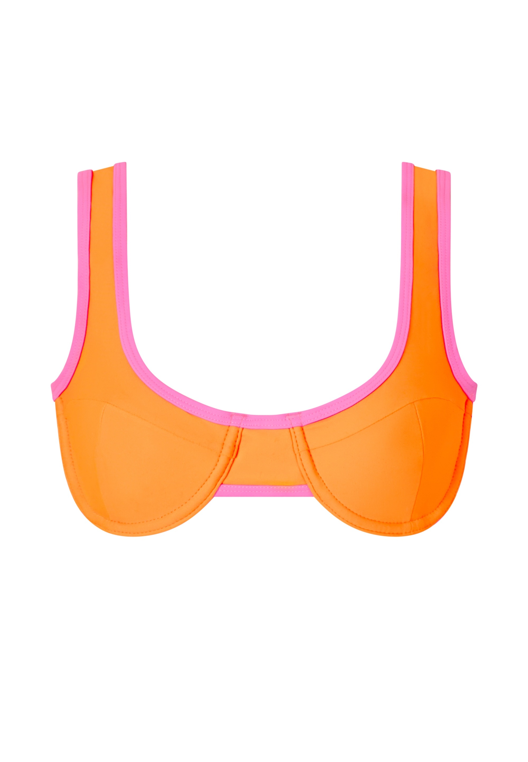 Moda Minx Triangel-Bikini-Top 1 Stk. im Kontrast-Design