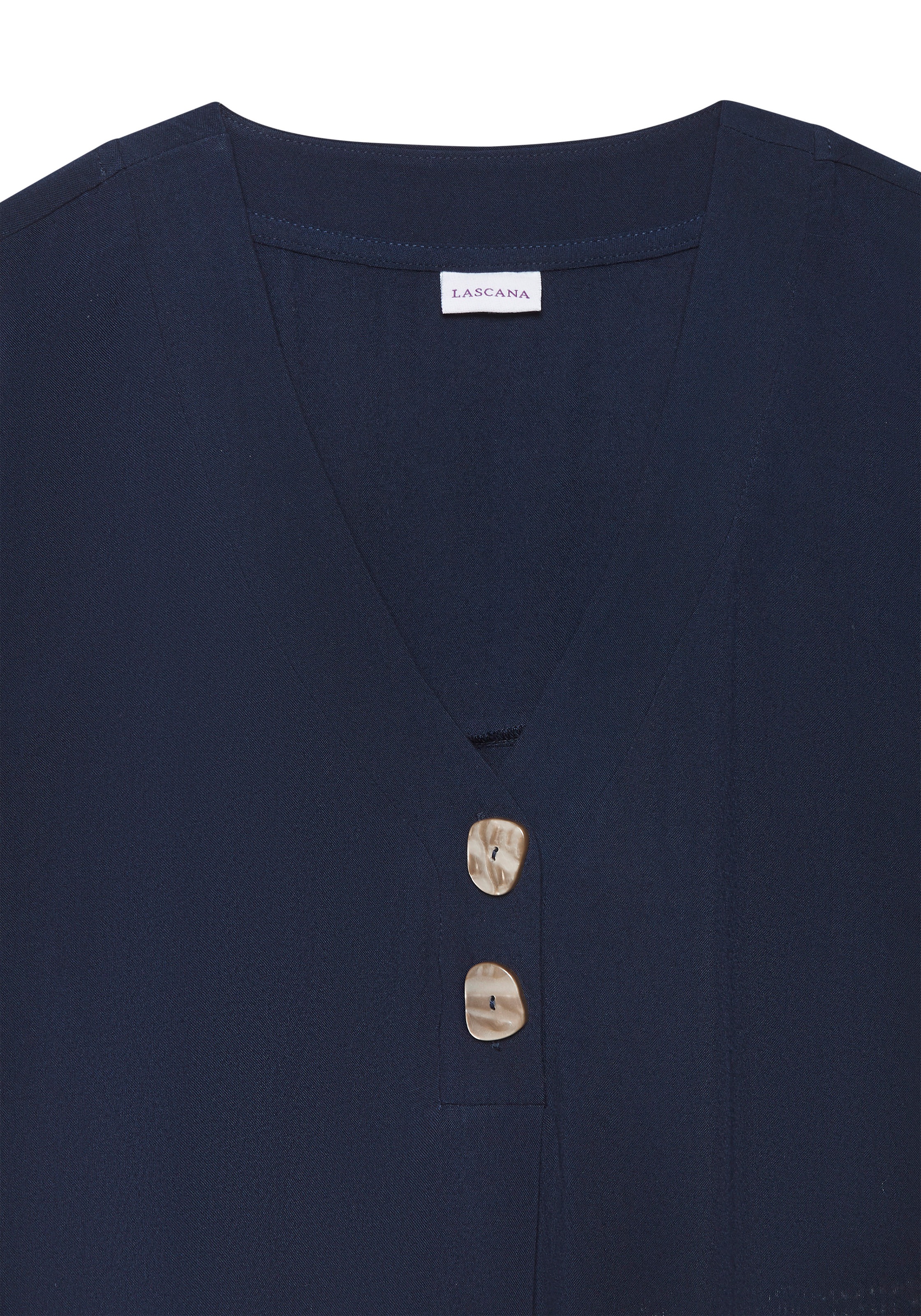 LASCANA Blouse Navy Size 50 3