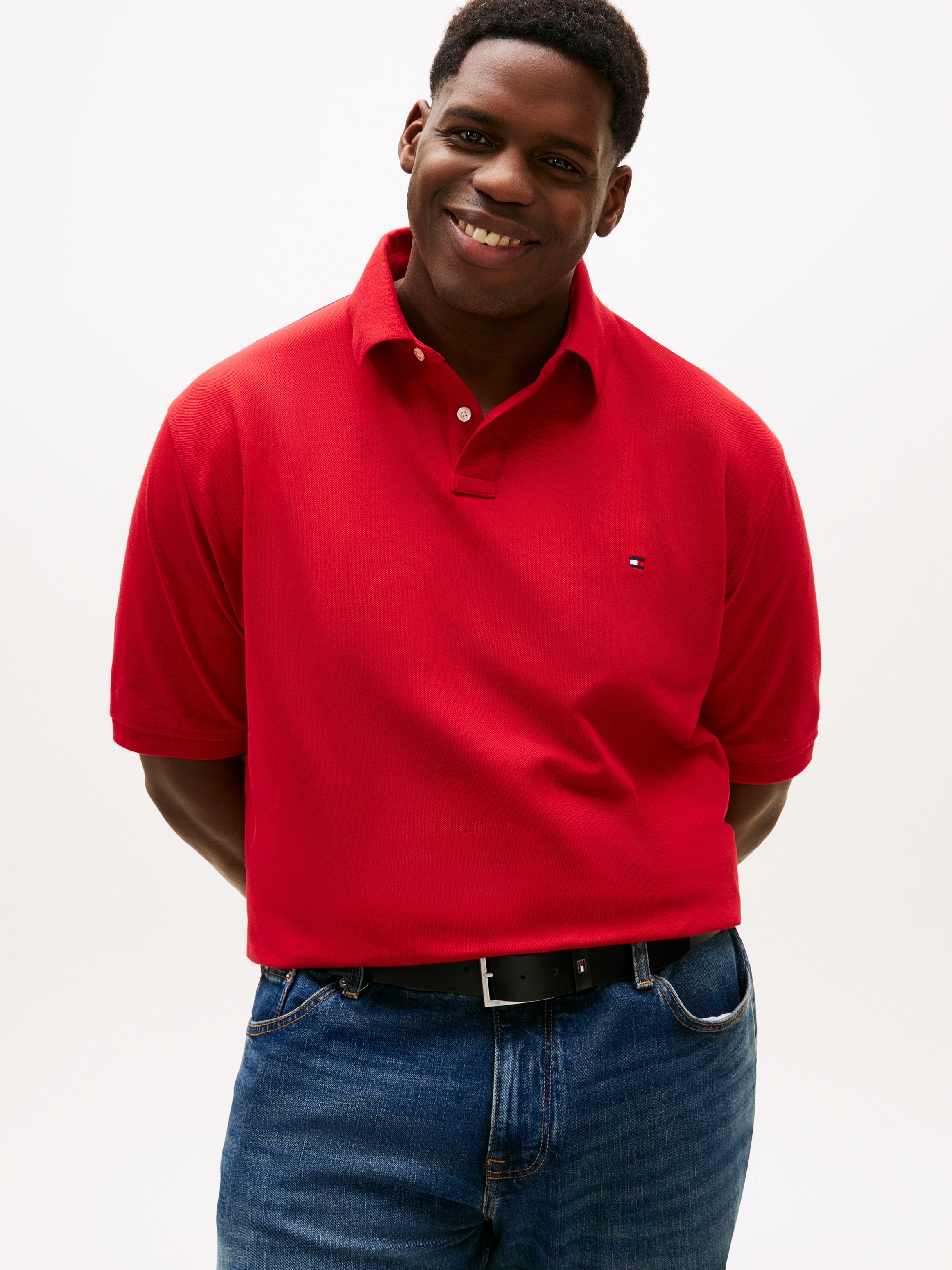 Tommy Hilfiger Big & Tall Poloshirt "Plus 1985" günstig online kaufen