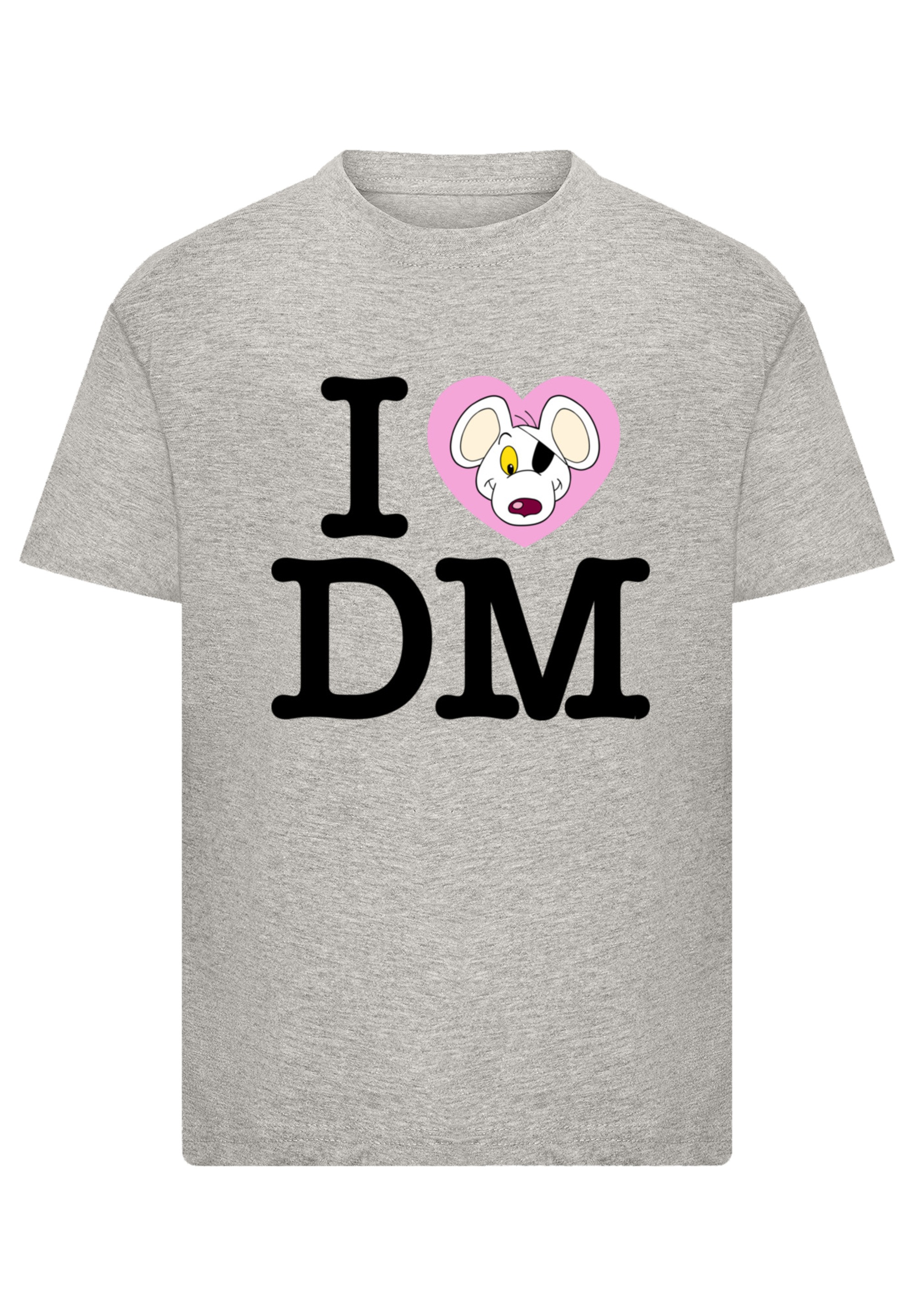 F4NT4STIC T-Shirt »Danger Mouse I Love DM« Premium Qualität