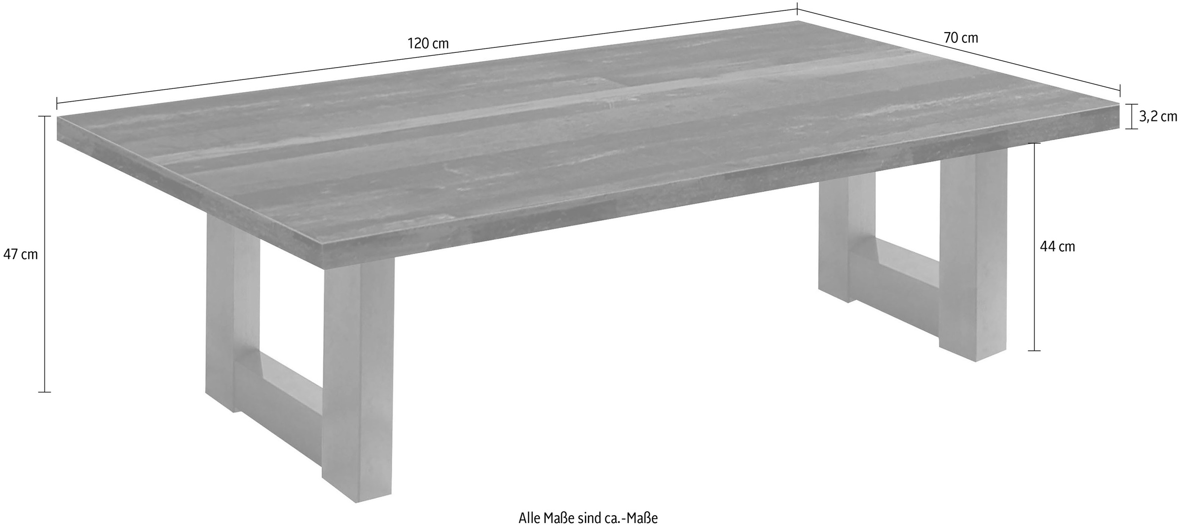 Mäusbacher Couchtisch "TOPSELLER", (Beistelltisch), Tisch, U-Gestell günstig online kaufen