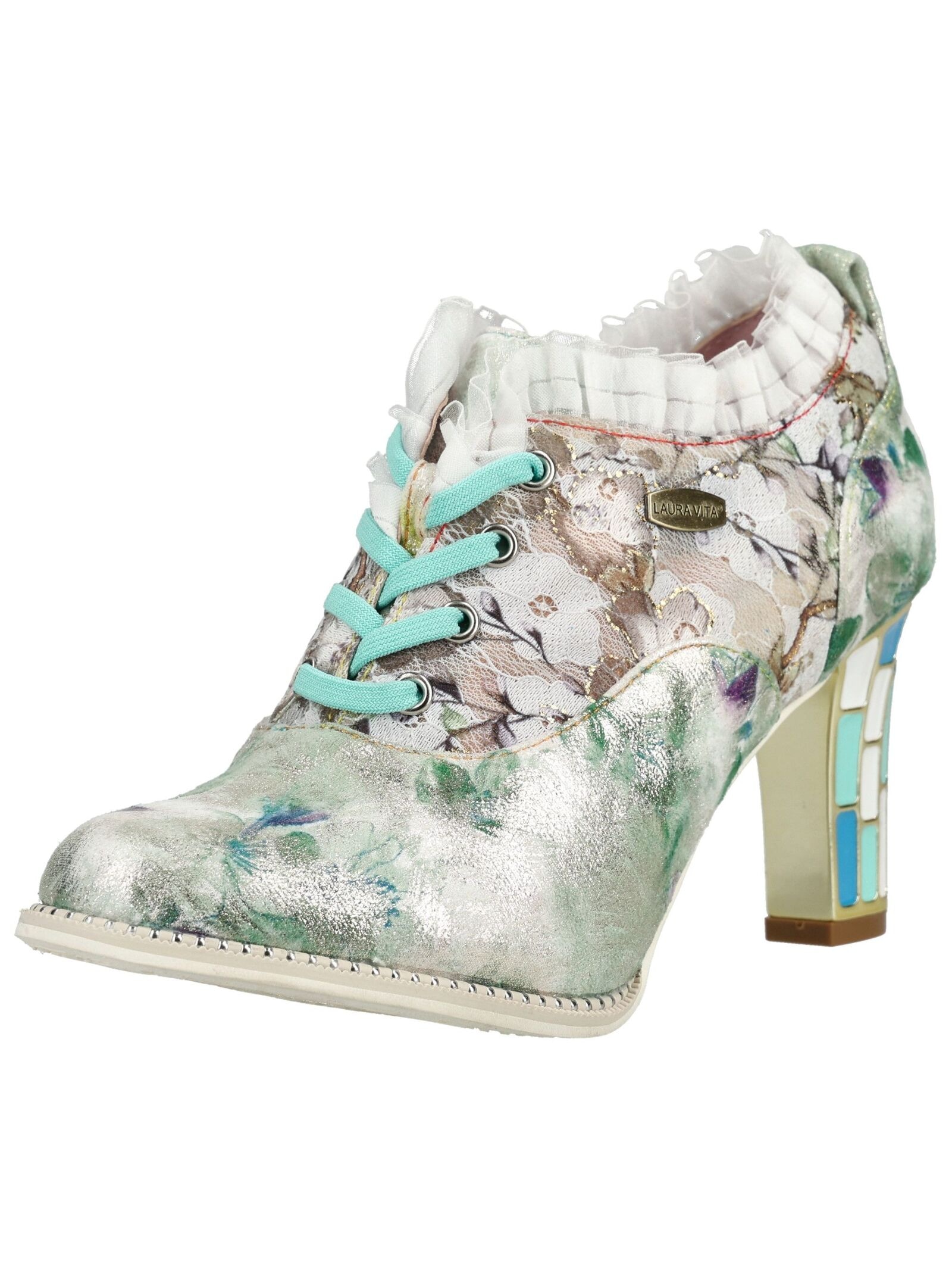 LAURA VITA High-Heel-Pumps "LAURA VITA Stiefelette Textil" günstig online kaufen