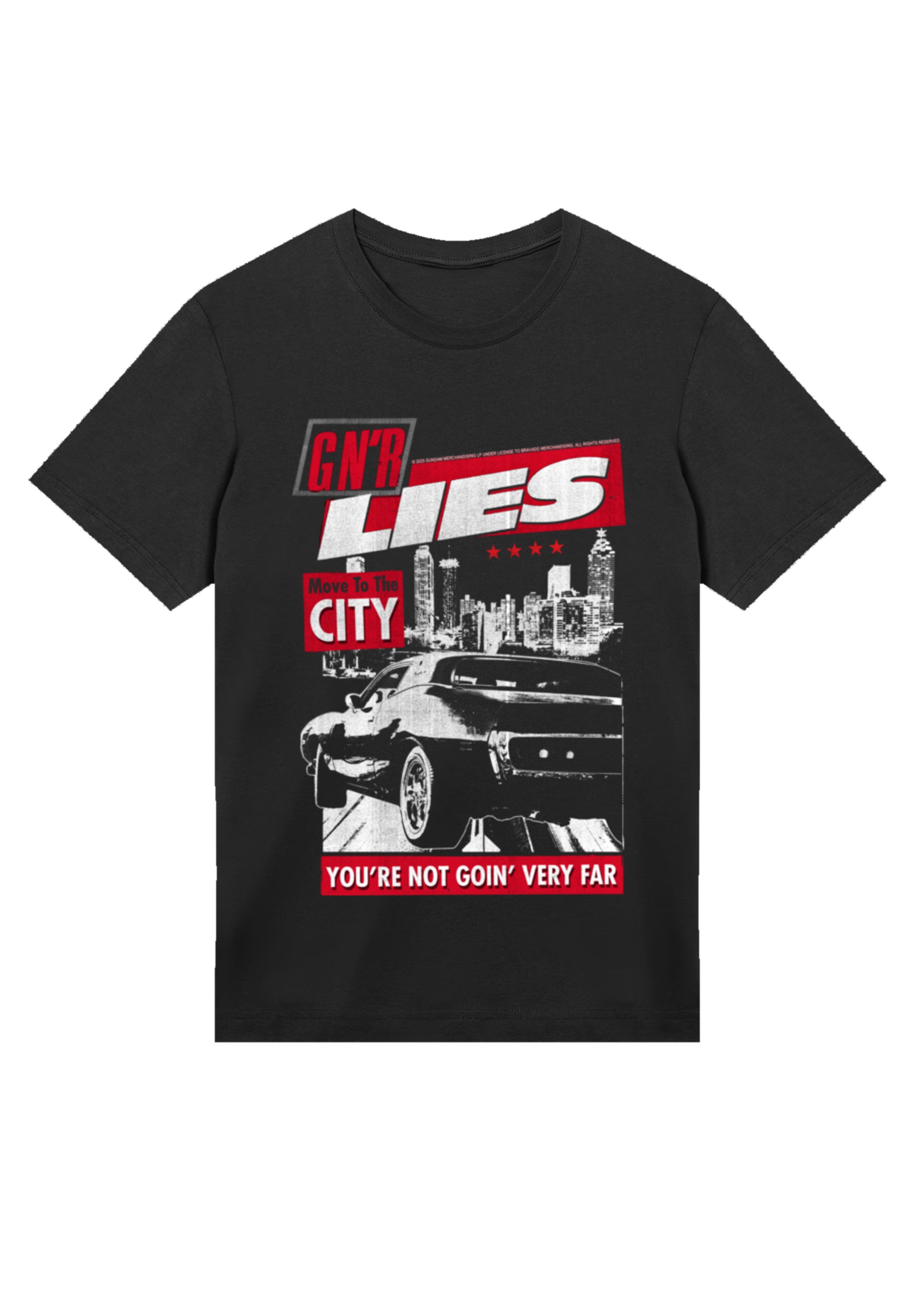 F4NT4STIC T-Shirt "Guns N Roses Lies City Rock Music" Premium Qualität günstig online kaufen